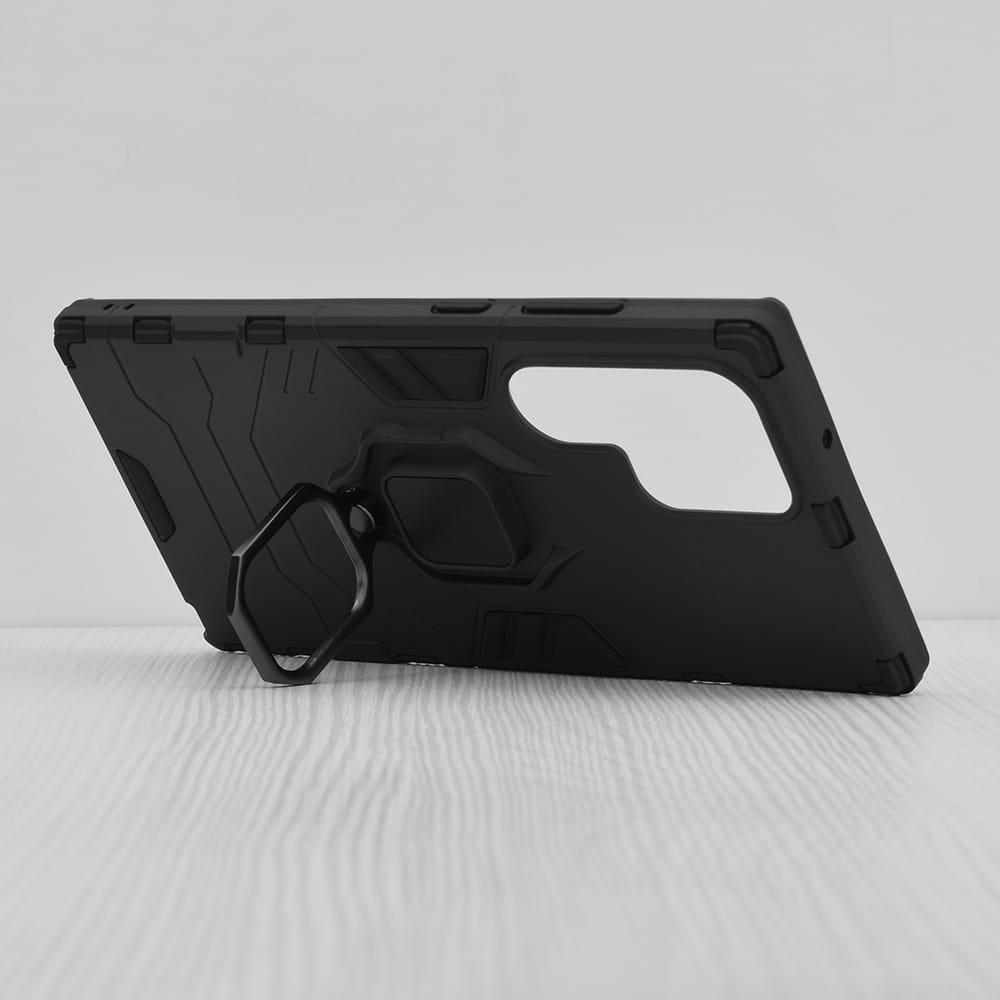 Samsung Galaxy S23 Ultra Silikonskyddsskal - Svart