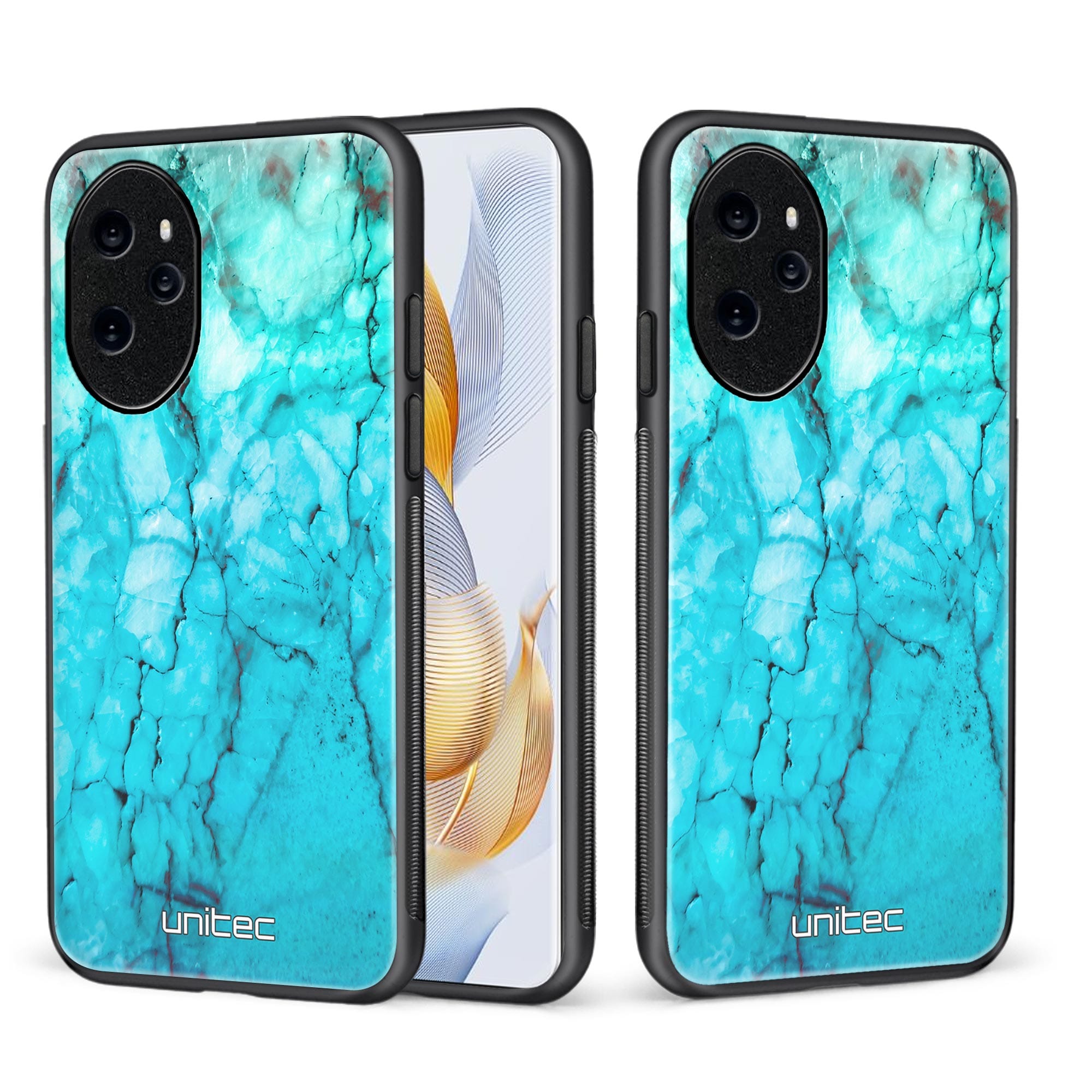 Honor 100 Pro Unitec Suojakuori - Icy Marble