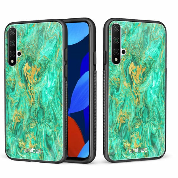 Huawei Honor 20 Huawei nova 5t unitec suojakuori 2 Aqua Mint