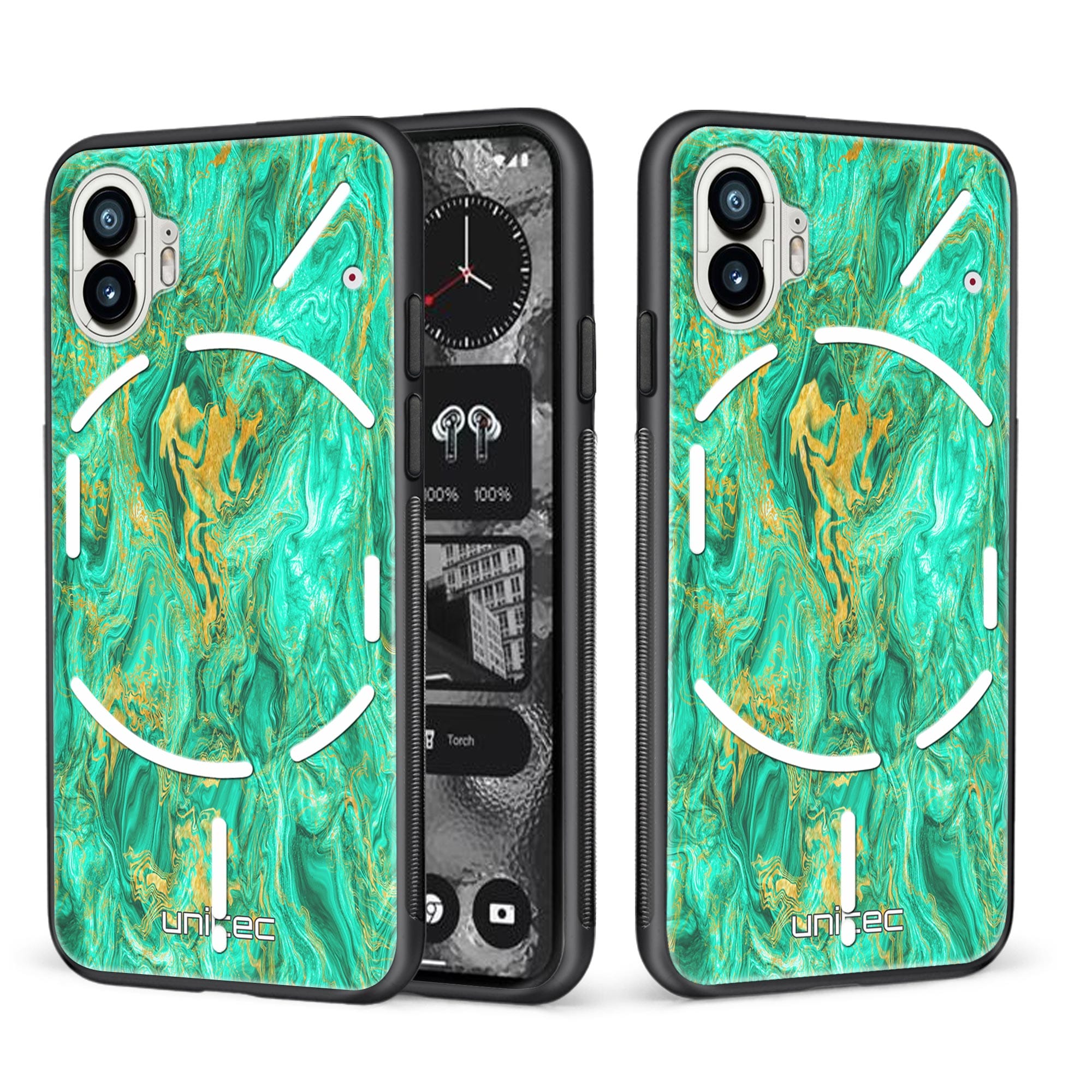 Nothing Phone 2 Unitec Suojakuori - Aqua Mint