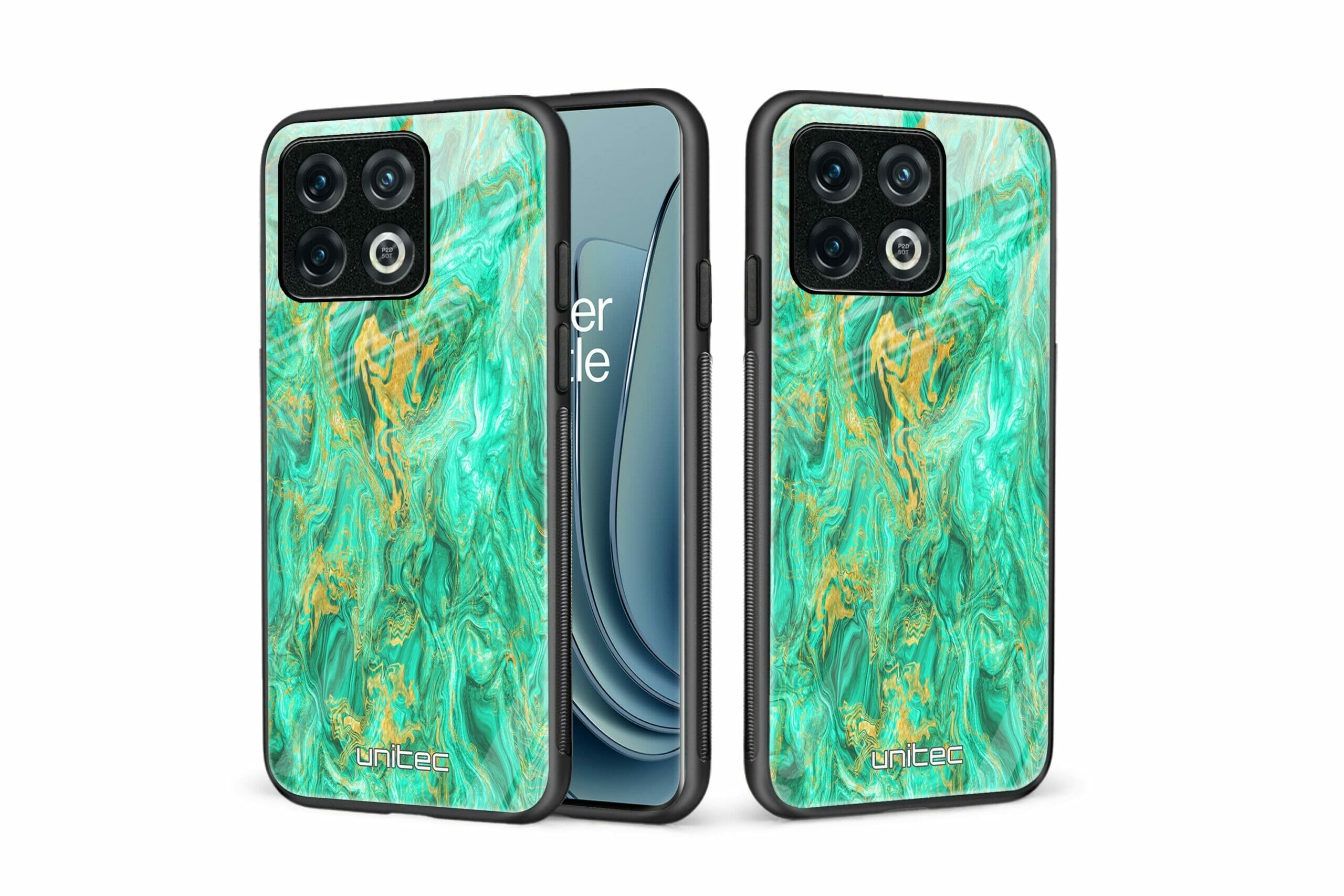 OnePlus 10T Unitec Suojakuori, Aqua Mint