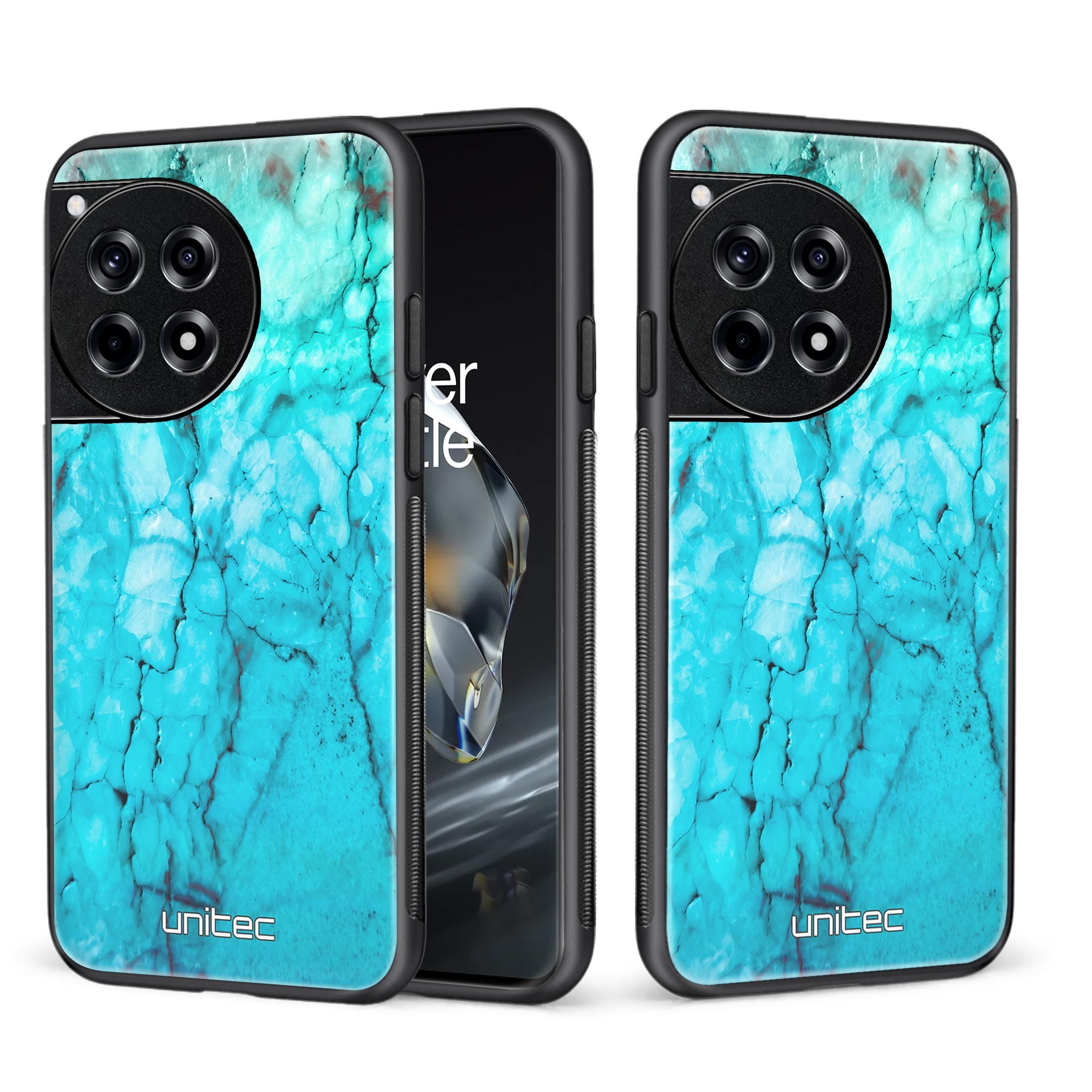 OnePlus 12 Unitec Suojakuori - Icy Marble