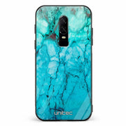 OnePlus 6 unitec suojakuori Icy Marble