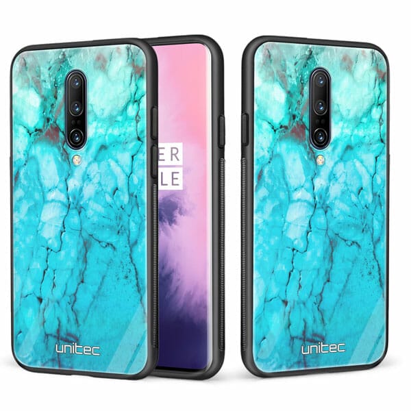 OnePlus 7 Pro unitec suojakuori 2 Icy Marble