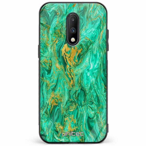 OnePlus 7 unitec suojakuori Aqua Mint