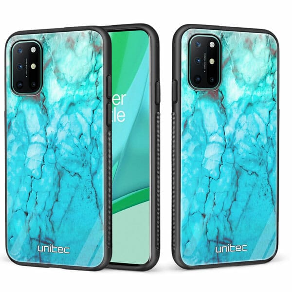 OnePlus 8T unitec suojakuori 2 Icy Marble