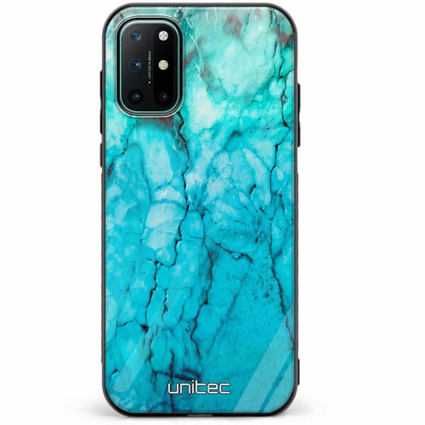 OnePlus 8T unitec suojakuori Icy Marble