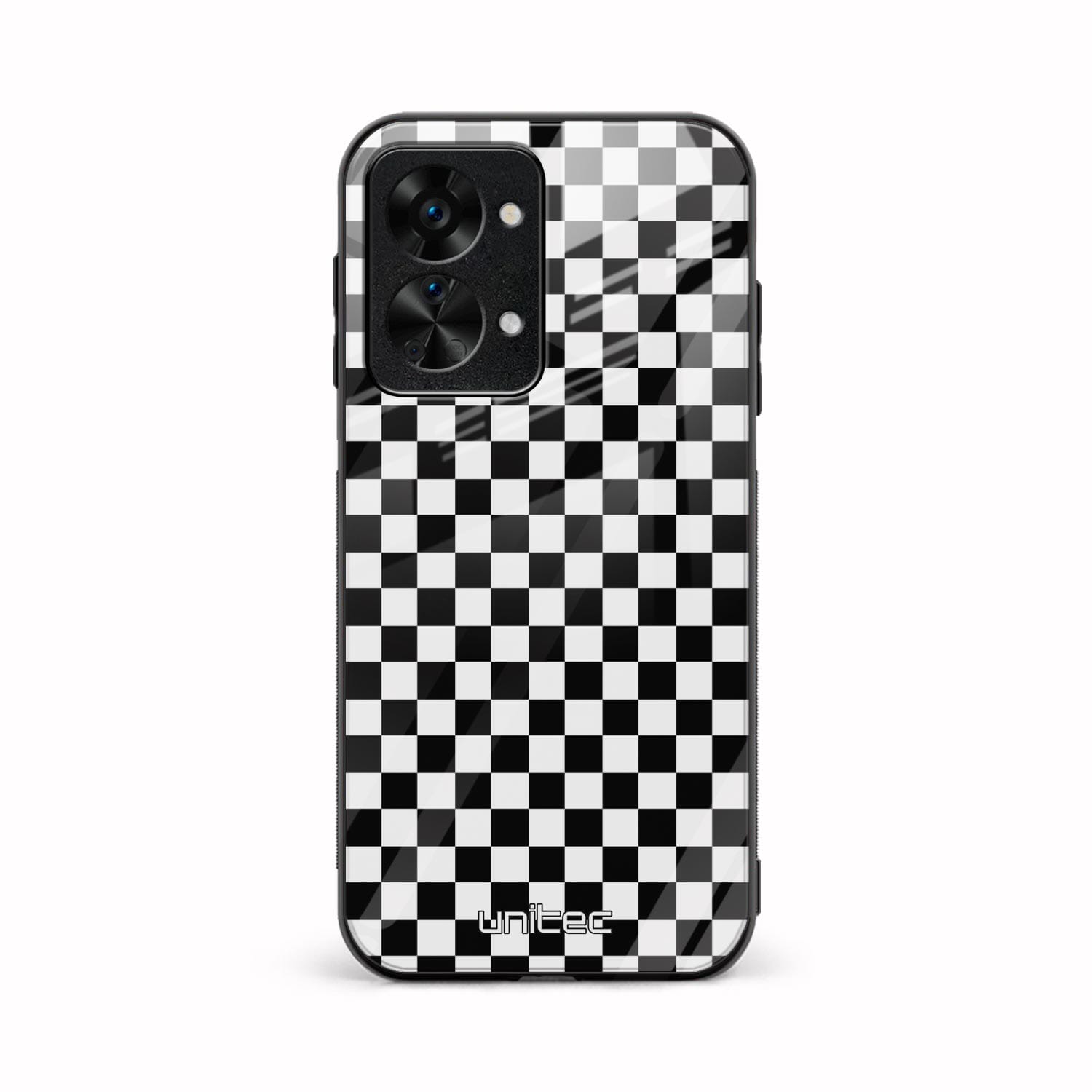 OnePlus Nord 2T 5G Unitec suojakuori, Black and white