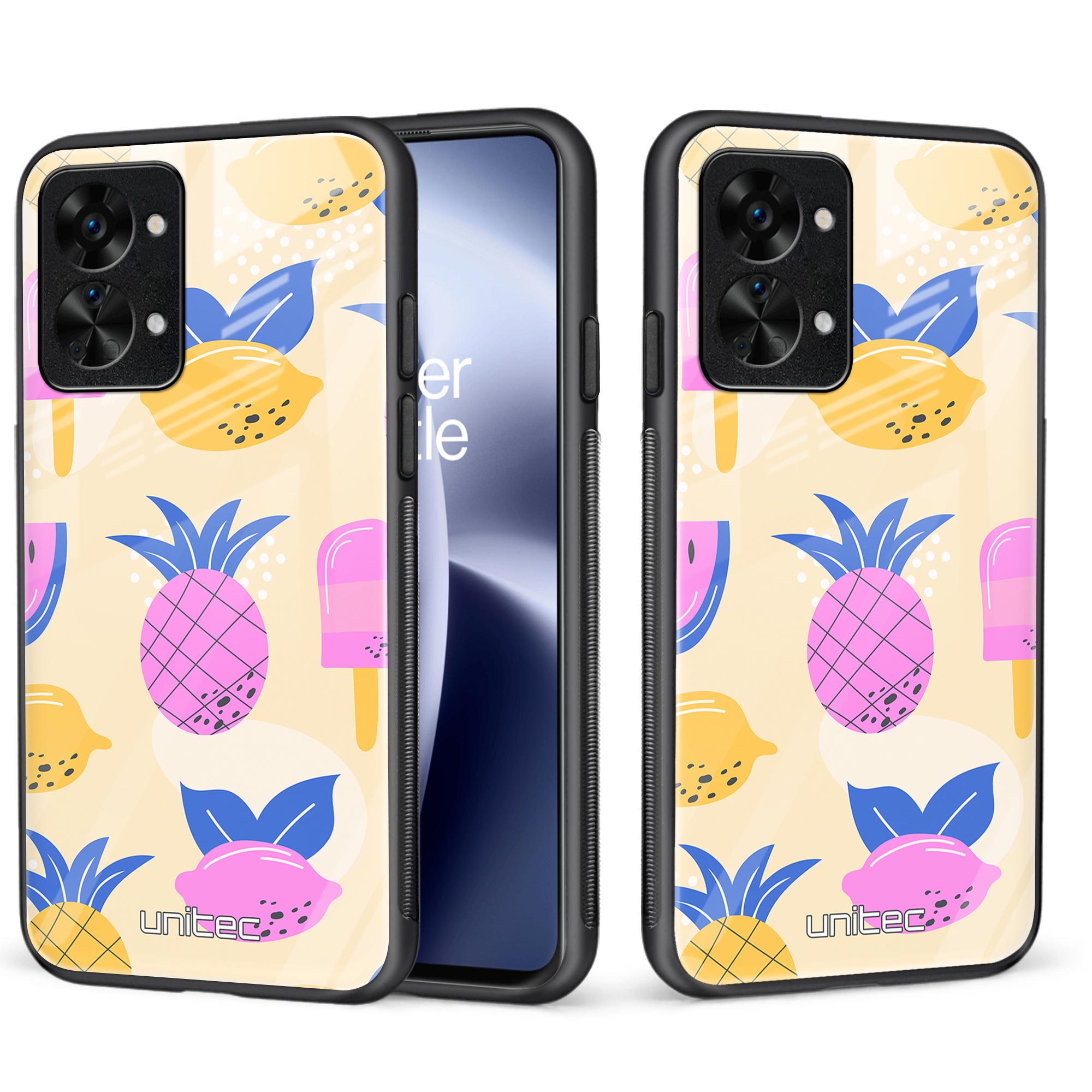 OnePlus Nord 2T 5G Unitec suojakuori, Summer fruits