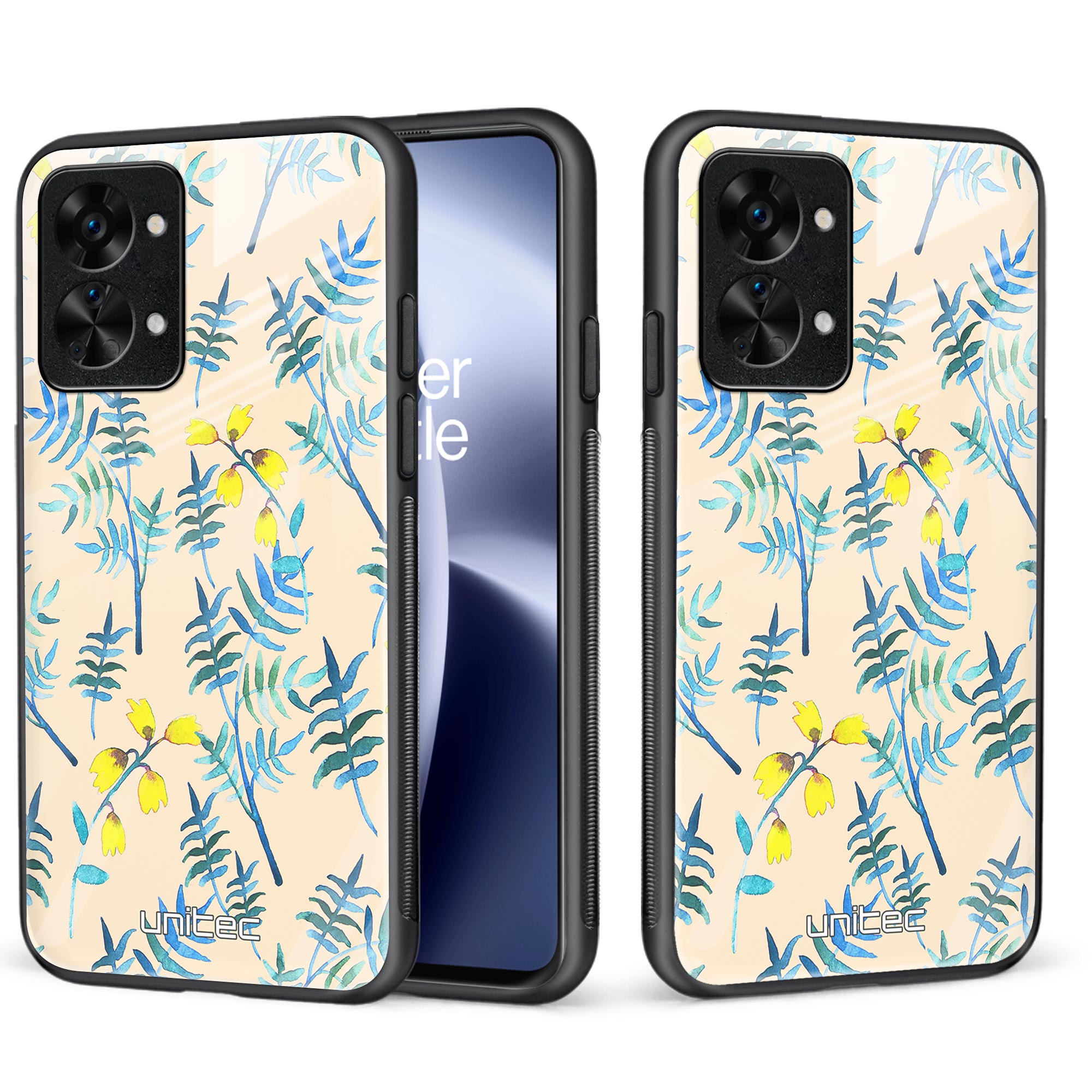 OnePlus Nord 2T 5G Unitec suojakuori, Vintage flowers