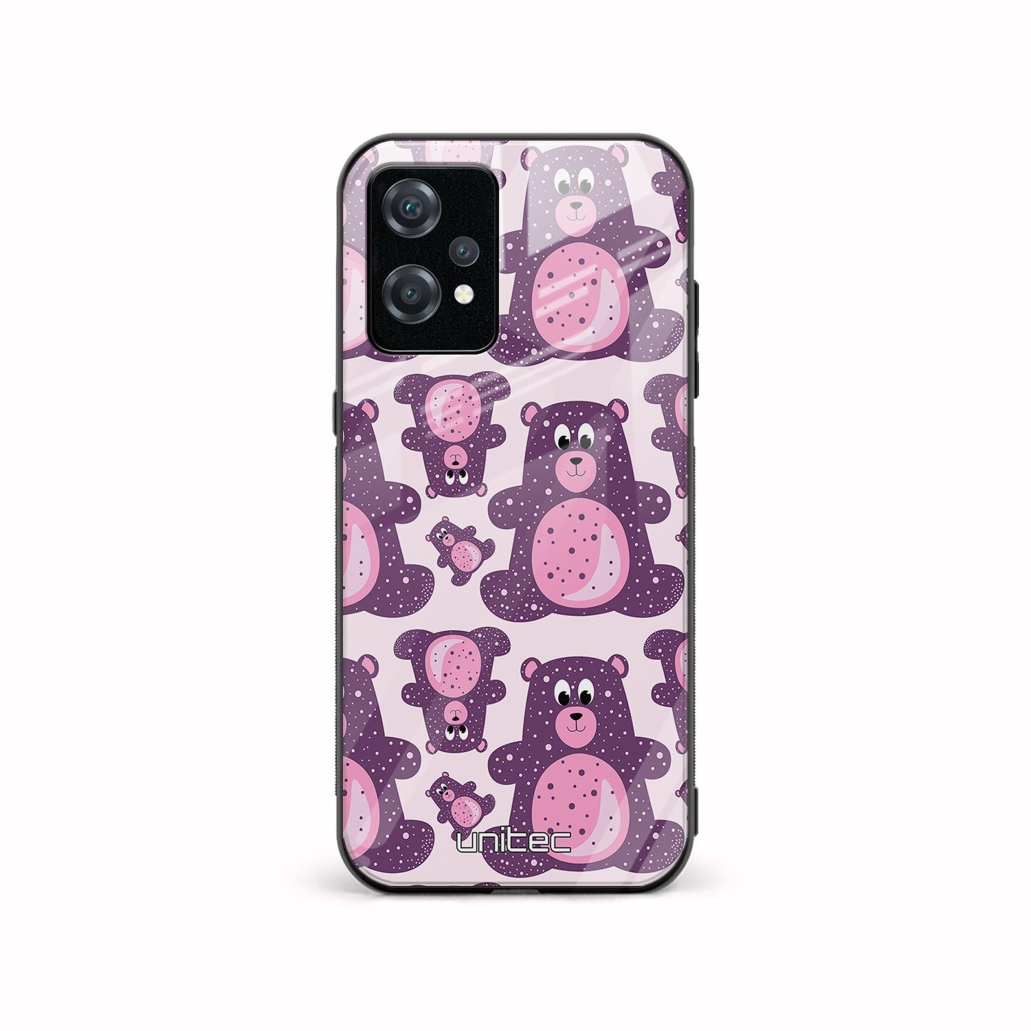 OnePlus Nord CE 2 Lite 5G Unitec suojakuori, Purple teddy bear