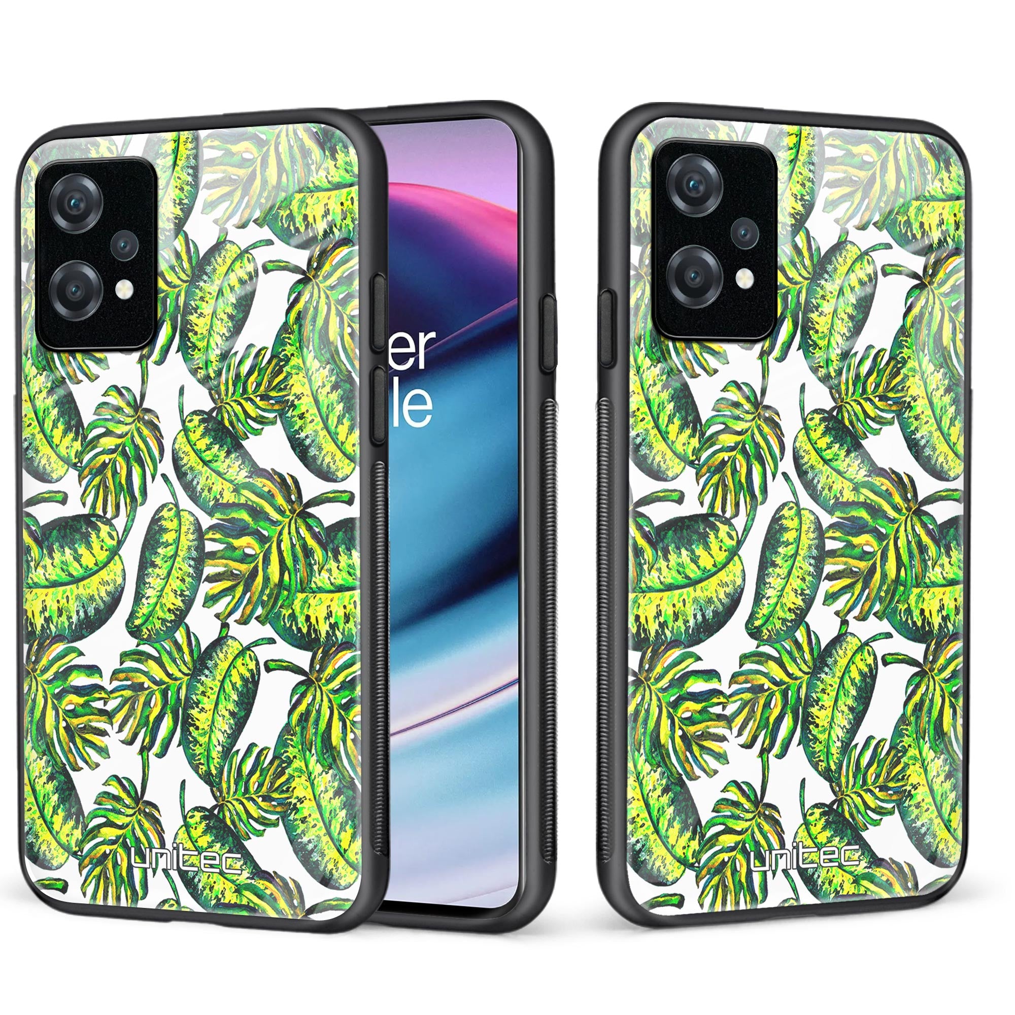 OnePlus Nord CE 2 Lite 5G Unitec suojakuori, Green plant leaves