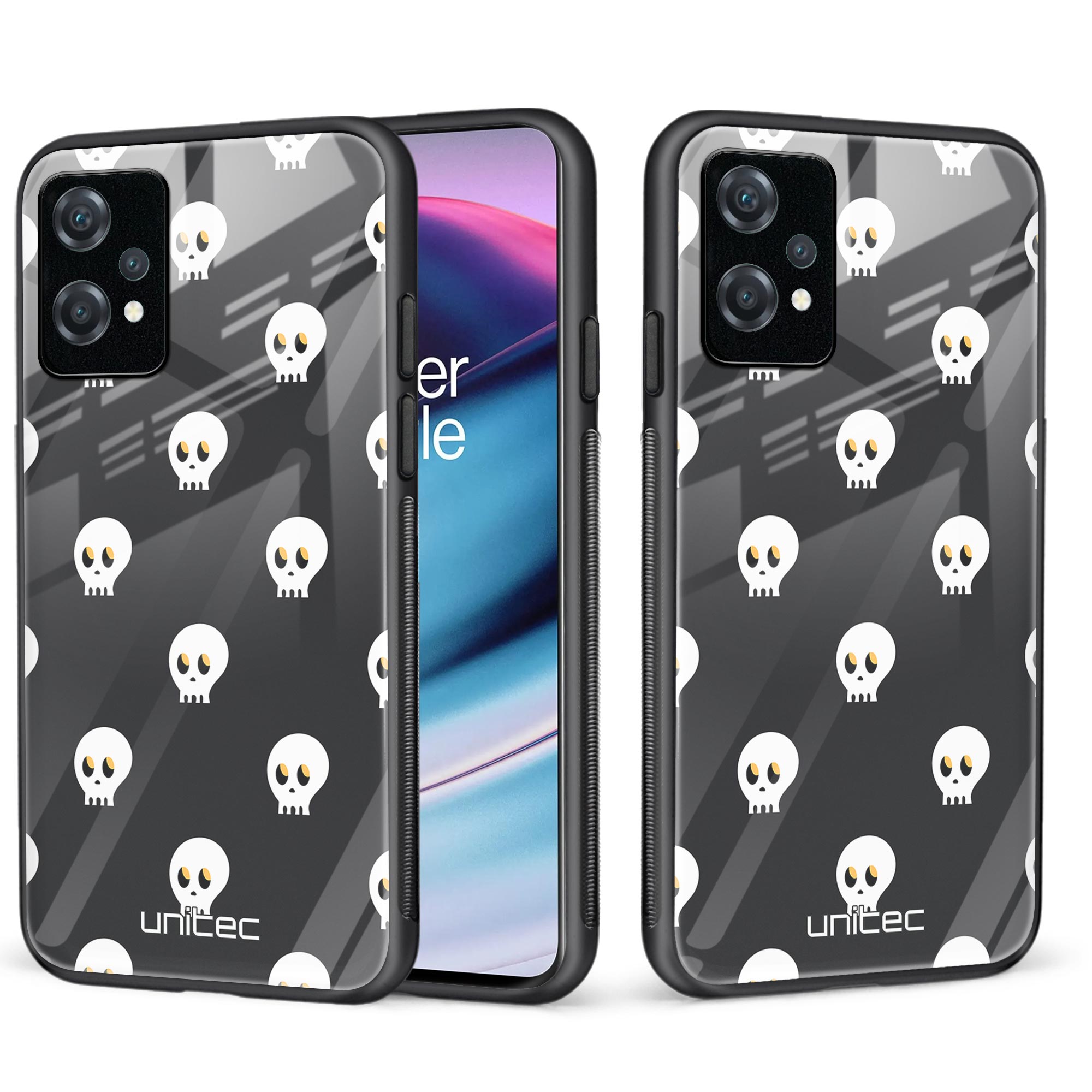 OnePlus Nord CE 2 Lite 5G Unitec suojakuori, Skulls