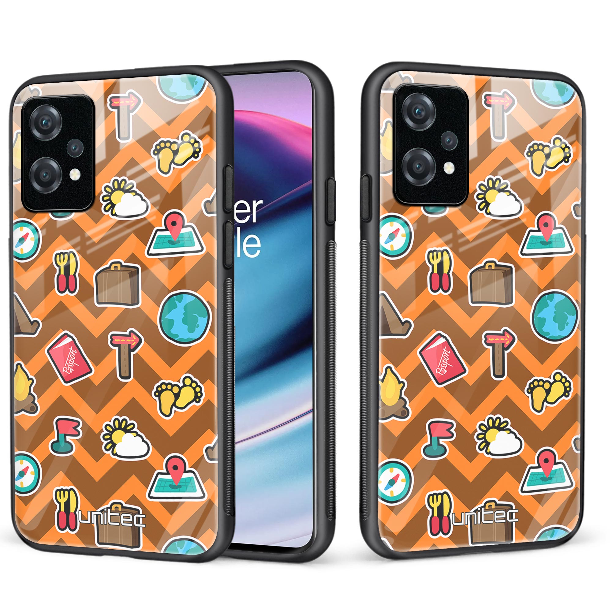 OnePlus Nord CE 2 Lite 5G Unitec suojakuori, Travel pattern