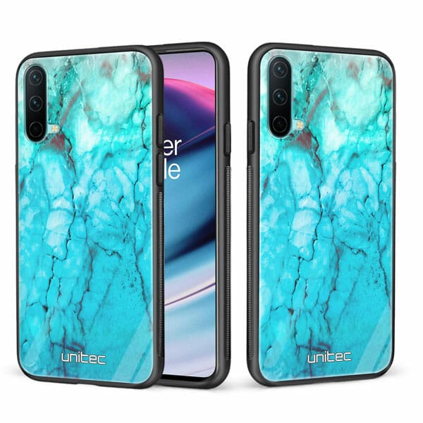 OnePlus Nord CE 5G unitec suojakuori 2 Icy Marble