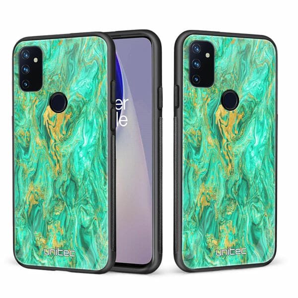 OnePlus Nord N100 unitec suojakuori 2 Aqua Mint