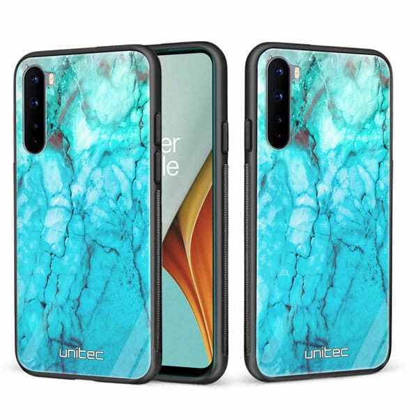 OnePlus Nord unitec suojakuori 2 Icy Marble