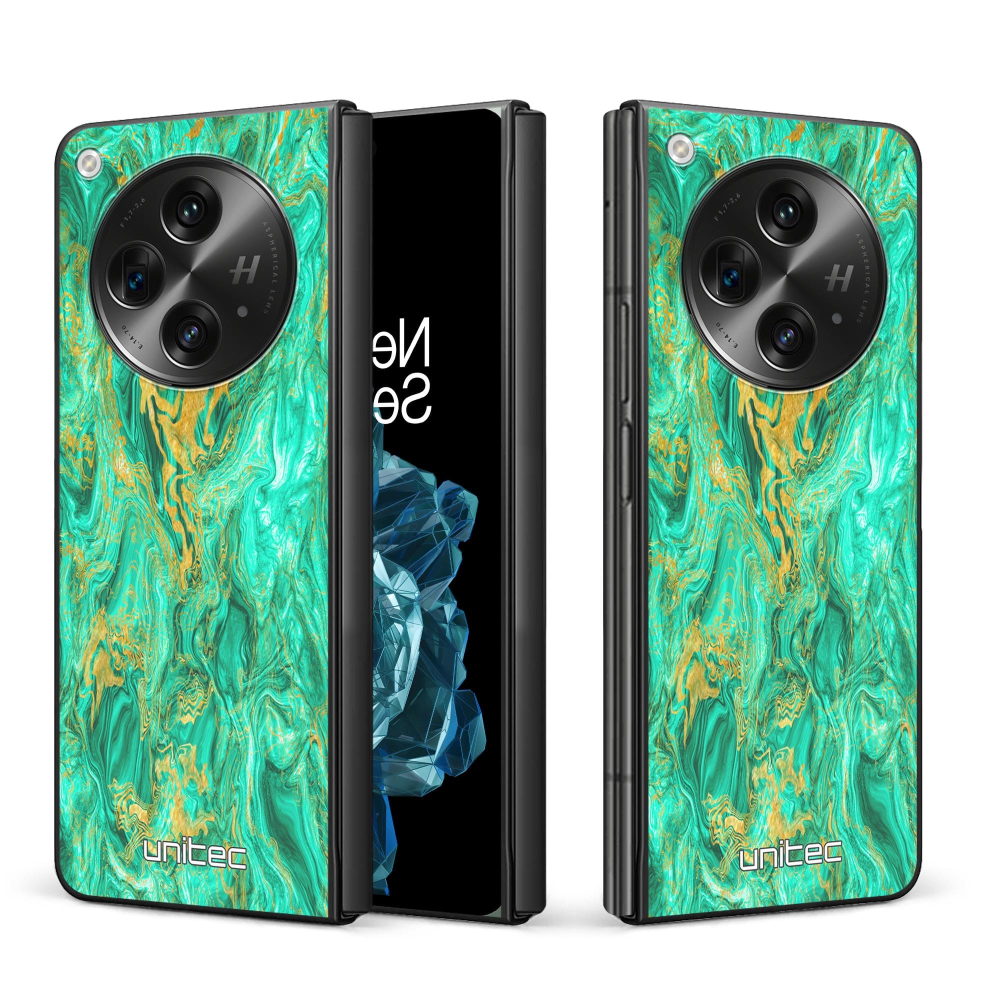 OnePlus Open Unitec-skal, Aqua Mint