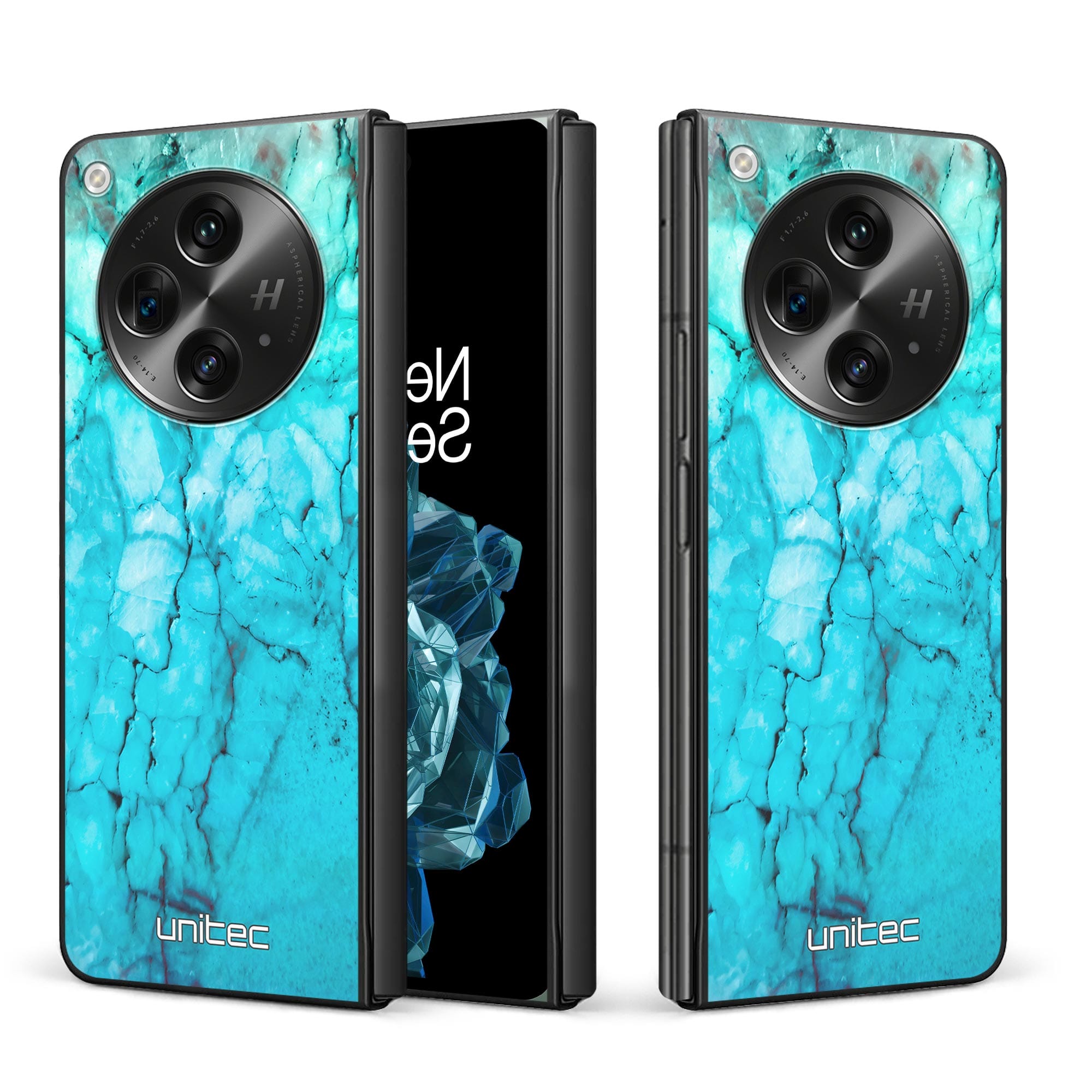 OnePlus Open Unitec-skal, Icy Marble