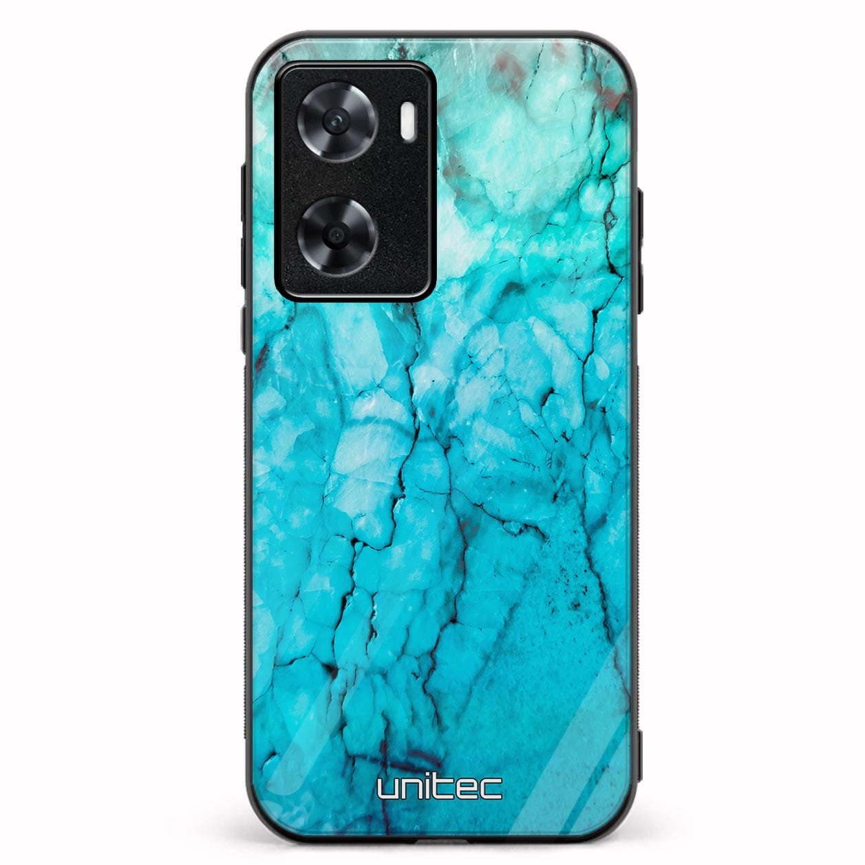 Oppo A77 Unitec-skal - Icy Marble