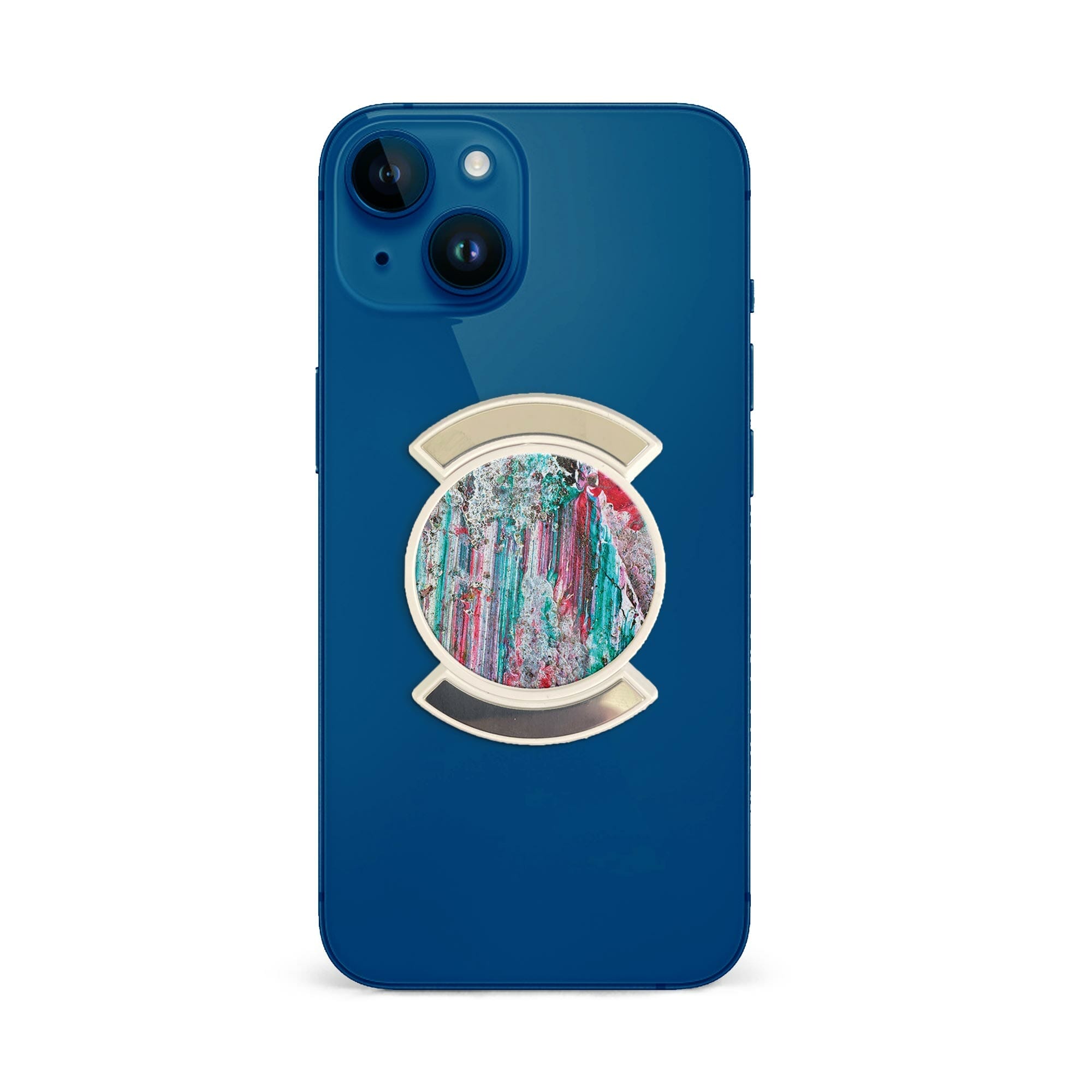 Telefonhållare, Grafit - Vit