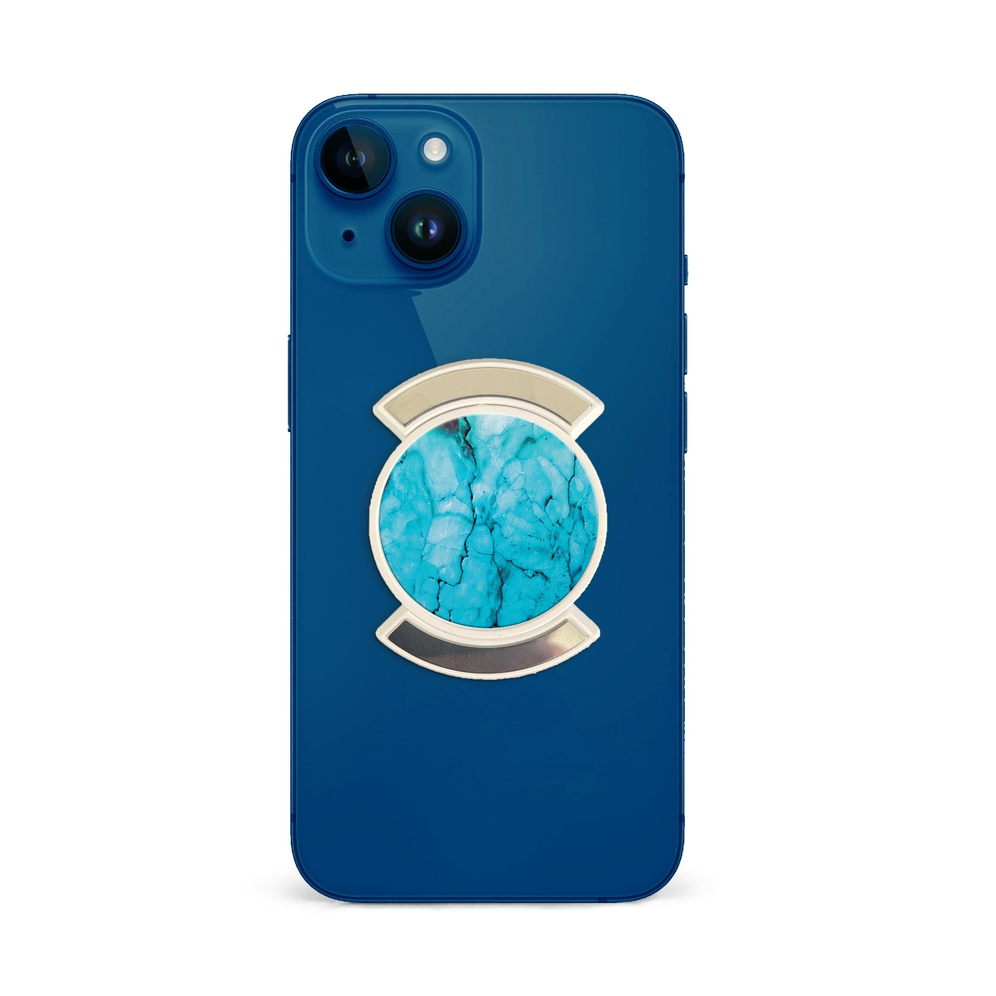 Telefonhållare, Icy Marble - Vit