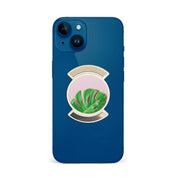 Telefonhållare, Monstera - Vit