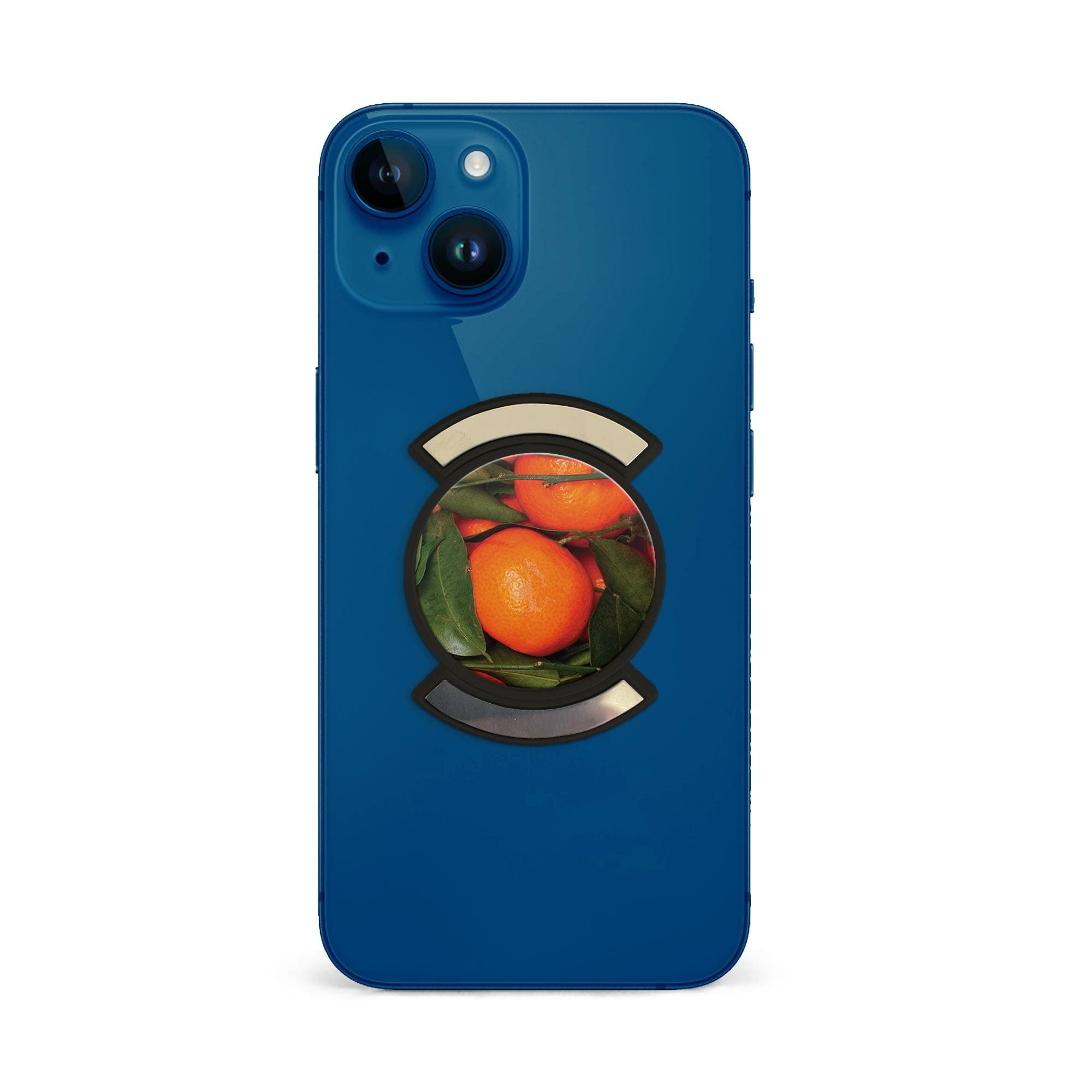 Telefonhållare, Orange - Svart