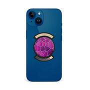 Puhelinpidike, Pink Pattern - Musta