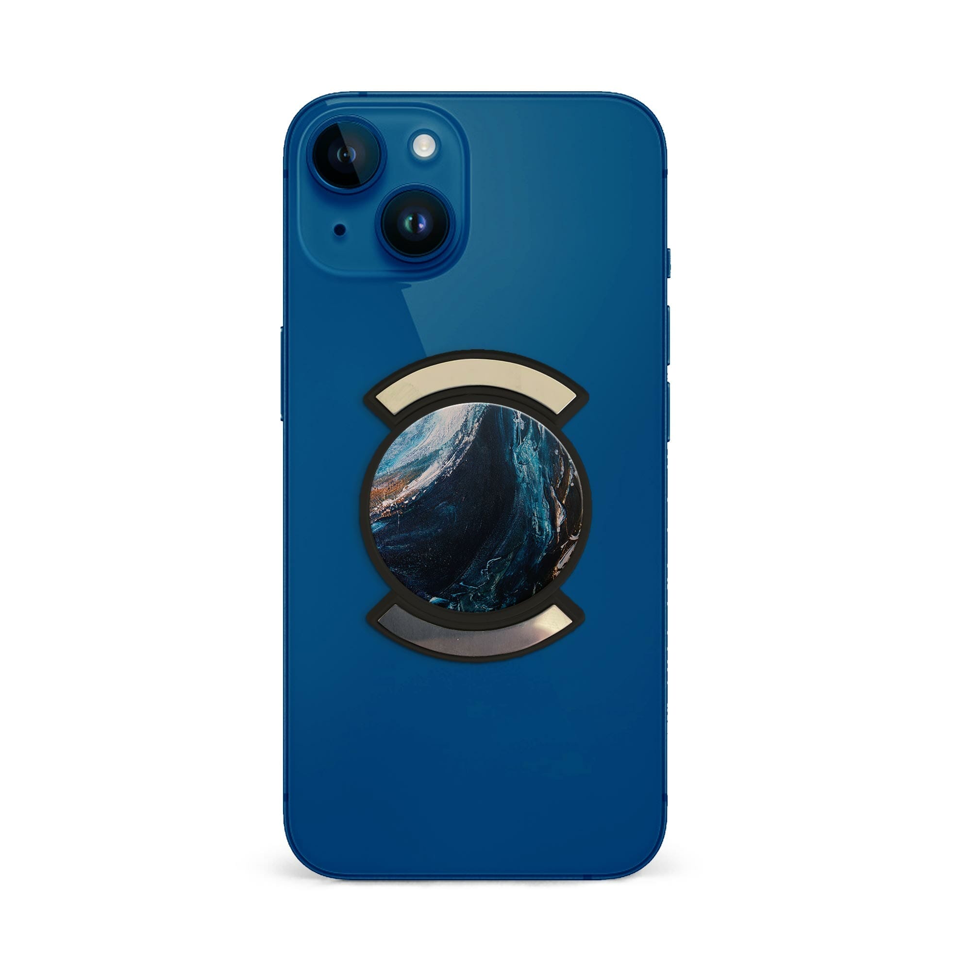 Puhelinpidike, Vulcan by Noora Kämppi - Musta