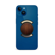 Telefonhållare, Trästruktur - Svart