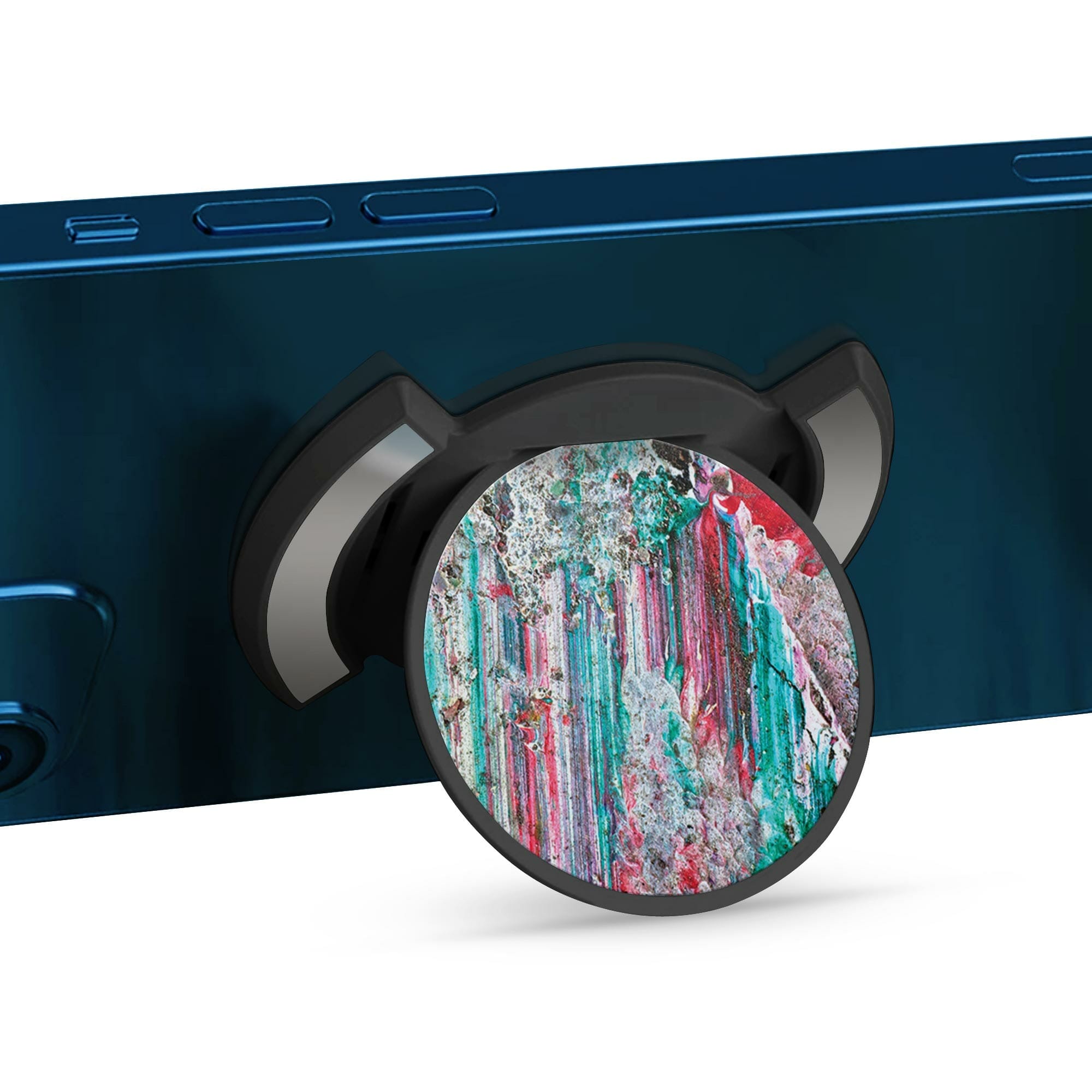 Telefonhållare, Grafit - Svart