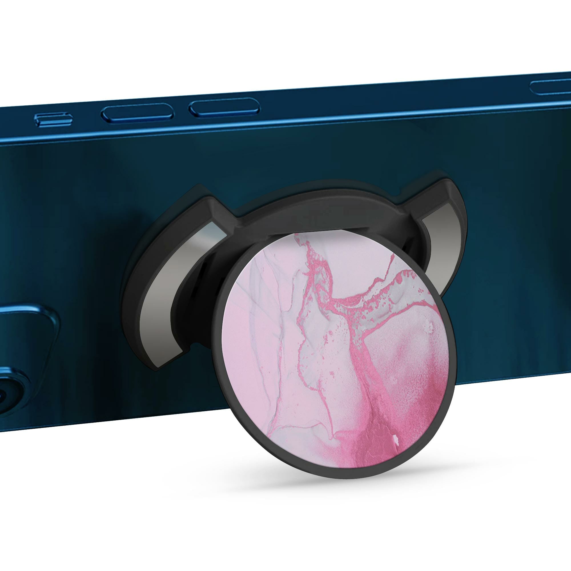 Telefonhållare, Rosa Pok Rie - Svart