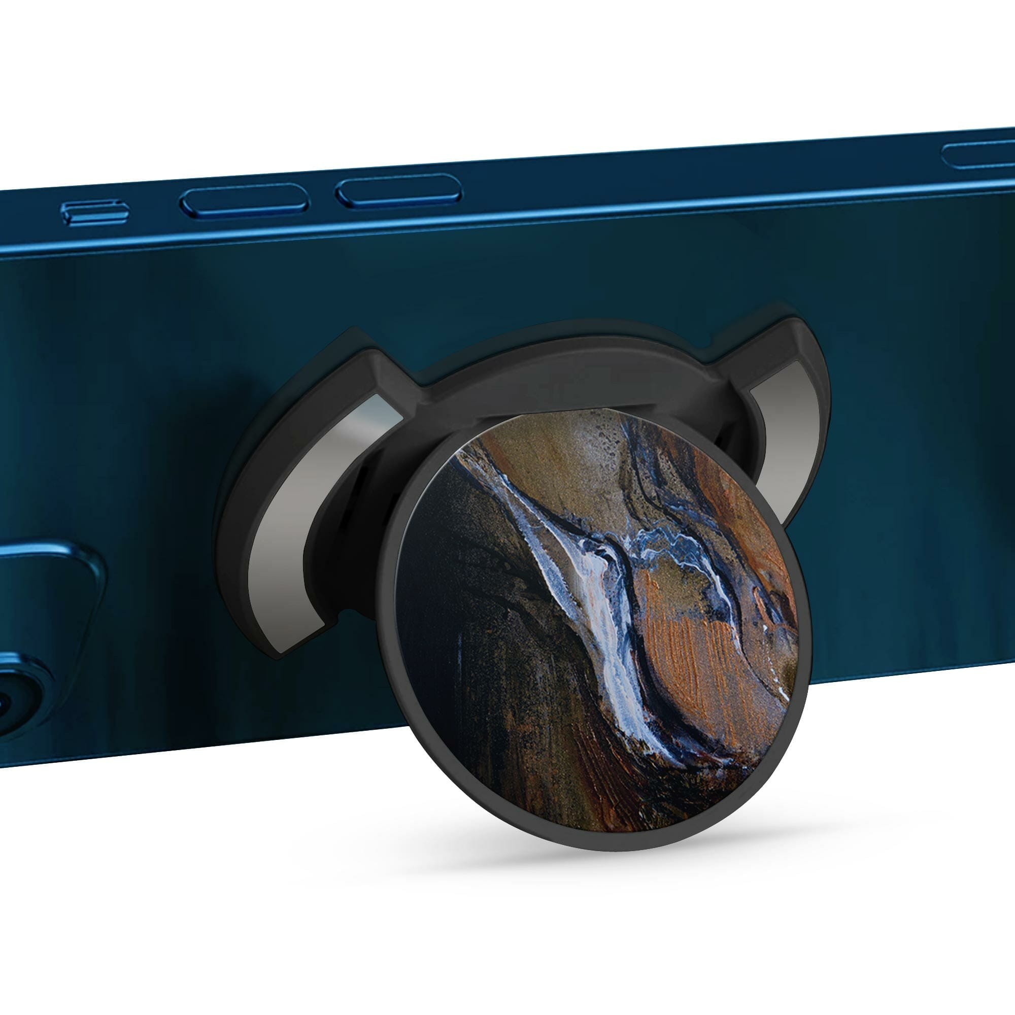 Puhelinpidike, Railo by Noora Kämppi - Musta