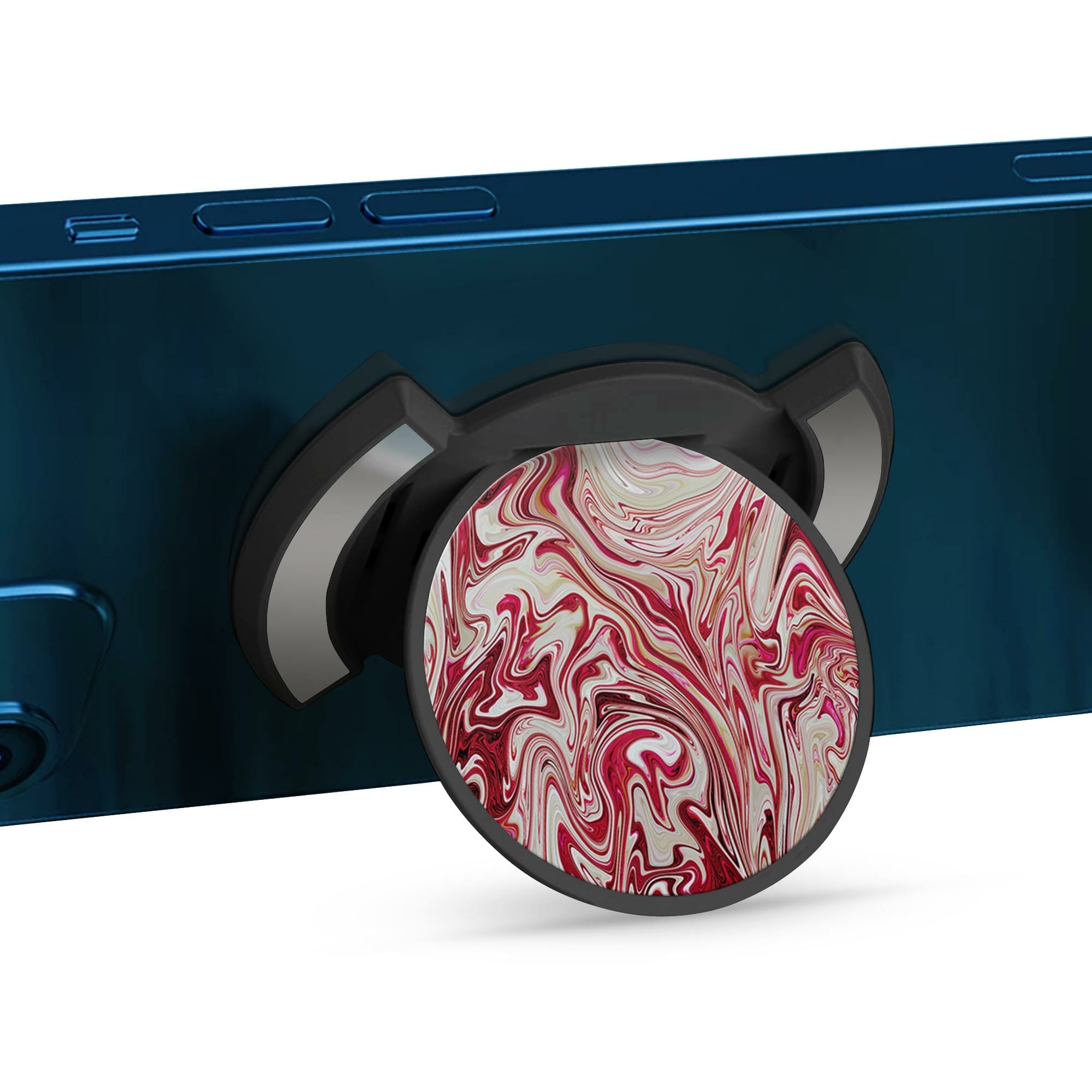 Telefonhållare, Hallon Vanilj - Svart