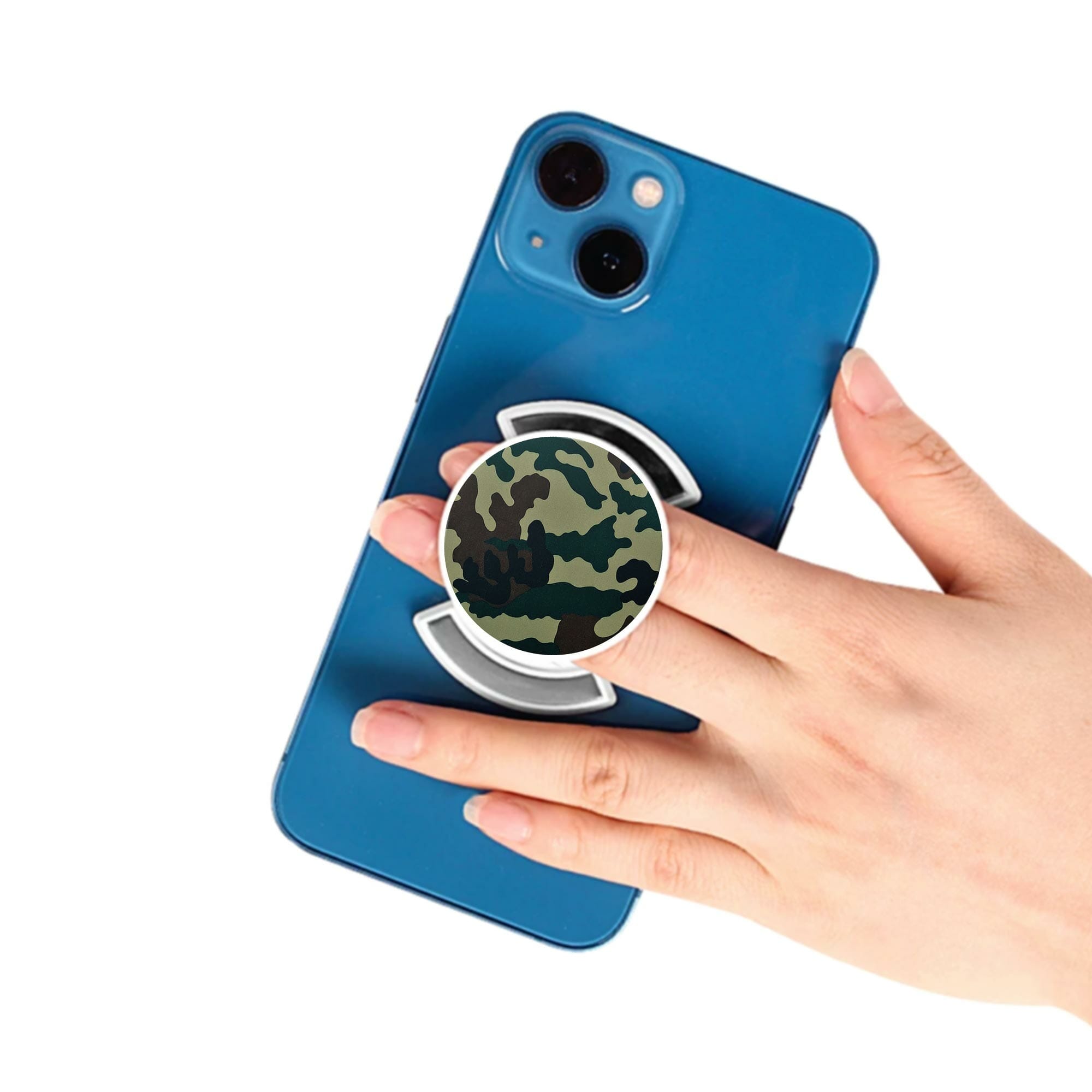 Telefonhållare, Kamouflage - Vit