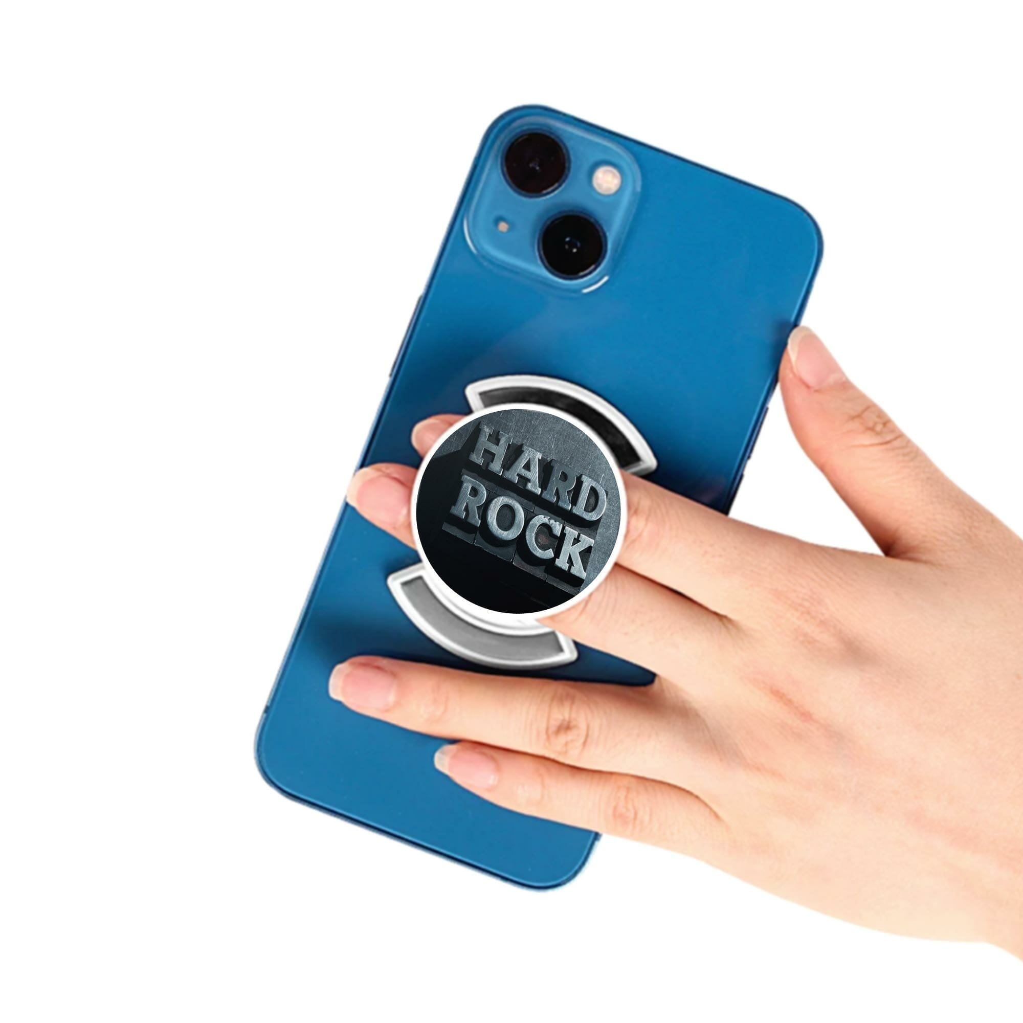 Telefonhållare, Hard Rock - Vit