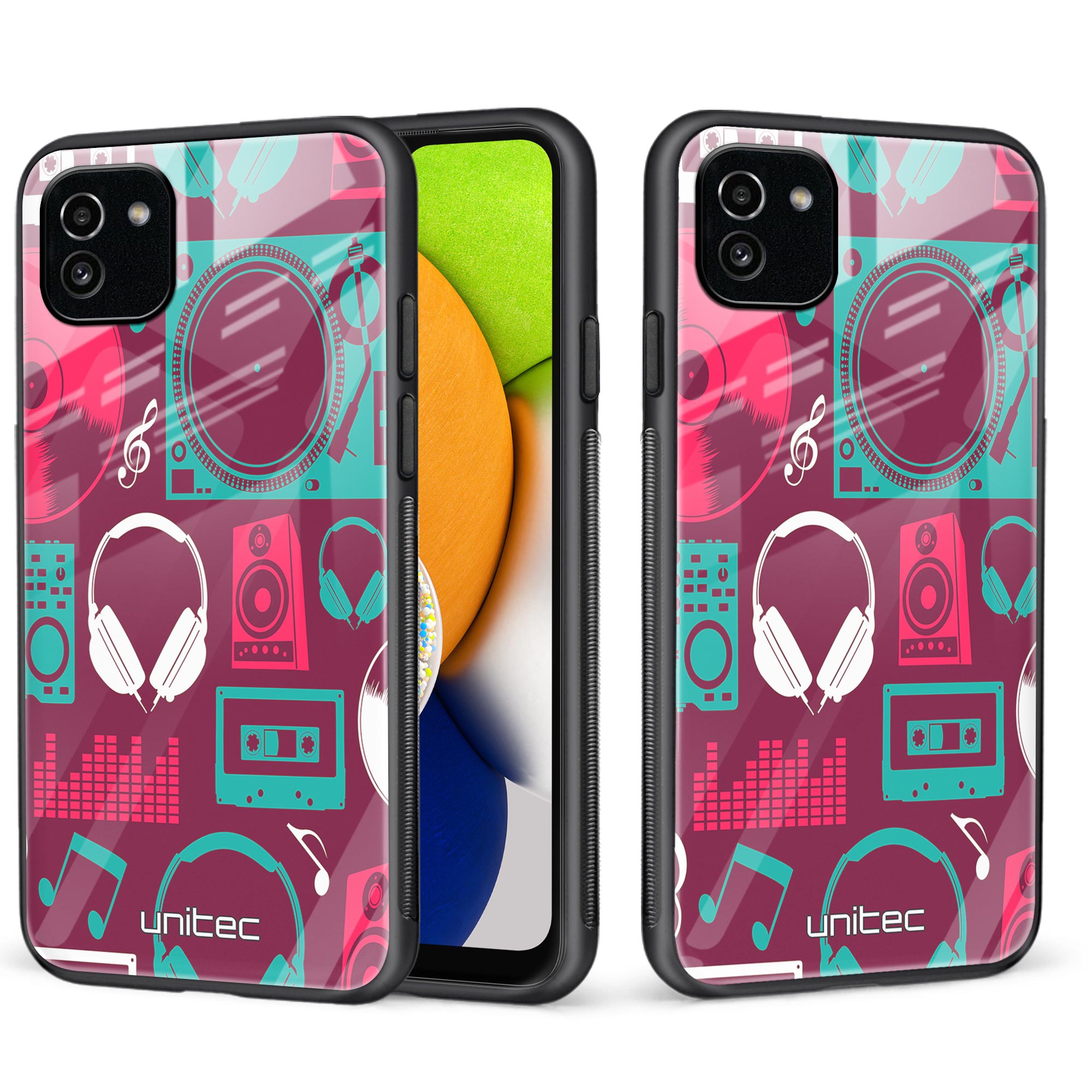 Samsung Galaxy A03 Unitec suojakuori, Music