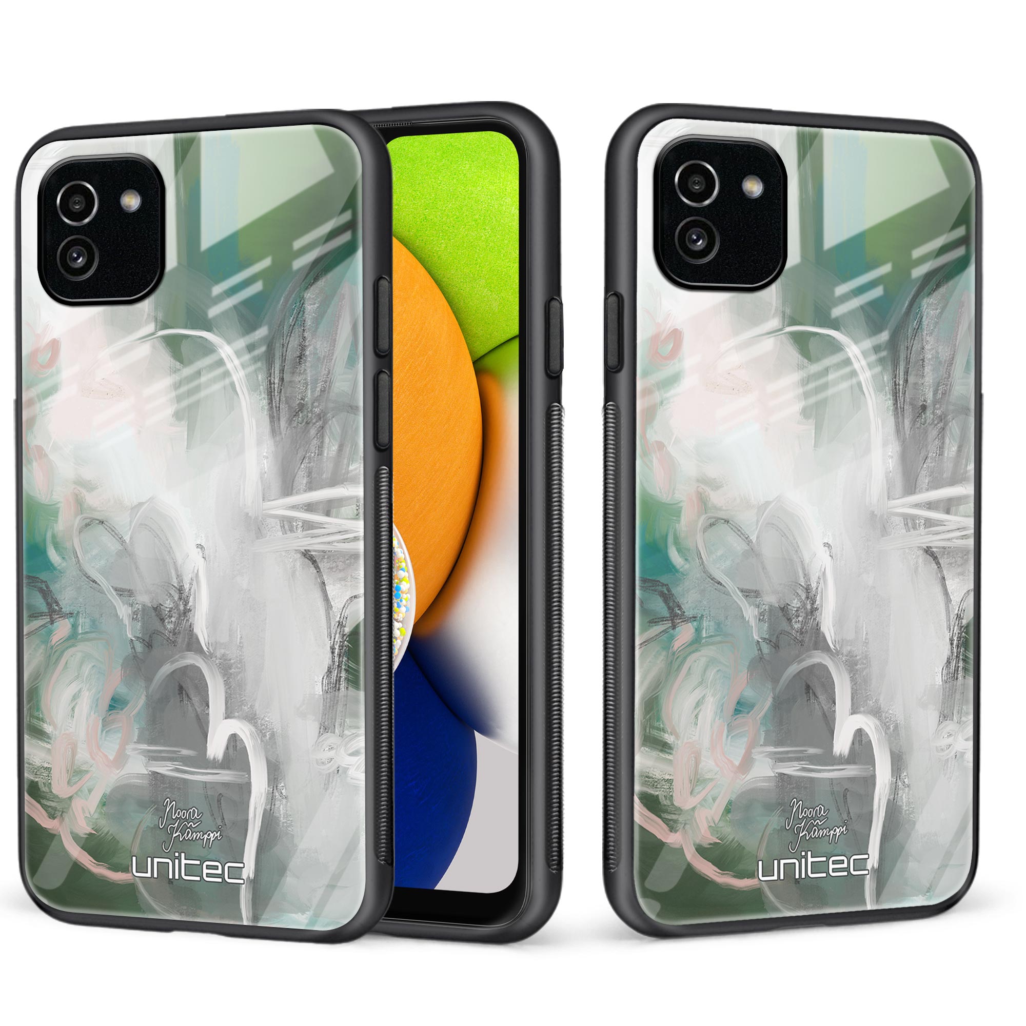 Samsung Galaxy A03 Unitec suojakuori, Siimes by Noora Kämppi
