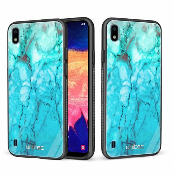 Samsung Galaxy A10 unitec suojakuori 2 Icy Marble