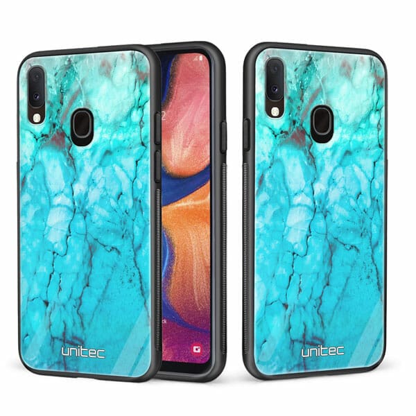 Samsung Galaxy A20e unitec suojakuori 2 Icy Marble
