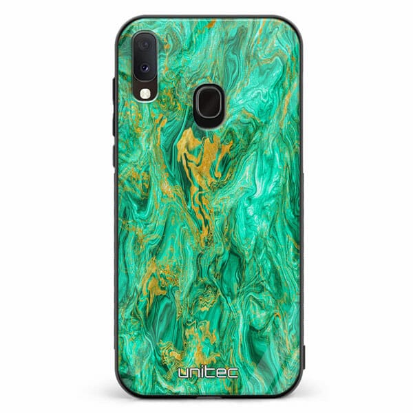 Samsung Galaxy A20e unitec suojakuori Aqua Mint