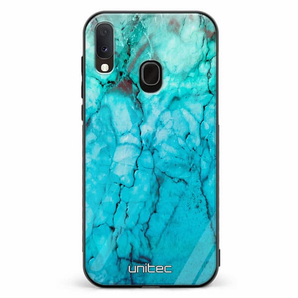 Samsung Galaxy A20e unitec suojakuori Icy Marble