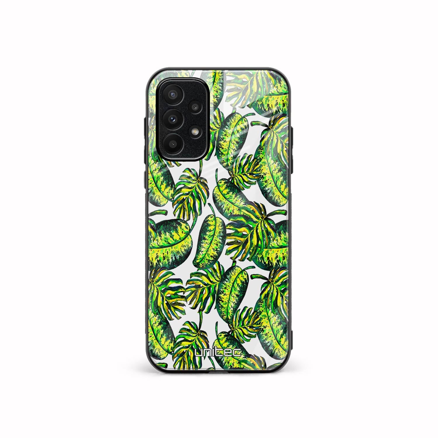 Samsung Galaxy A23 5G Unitec suojakuori, Green plant leaves
