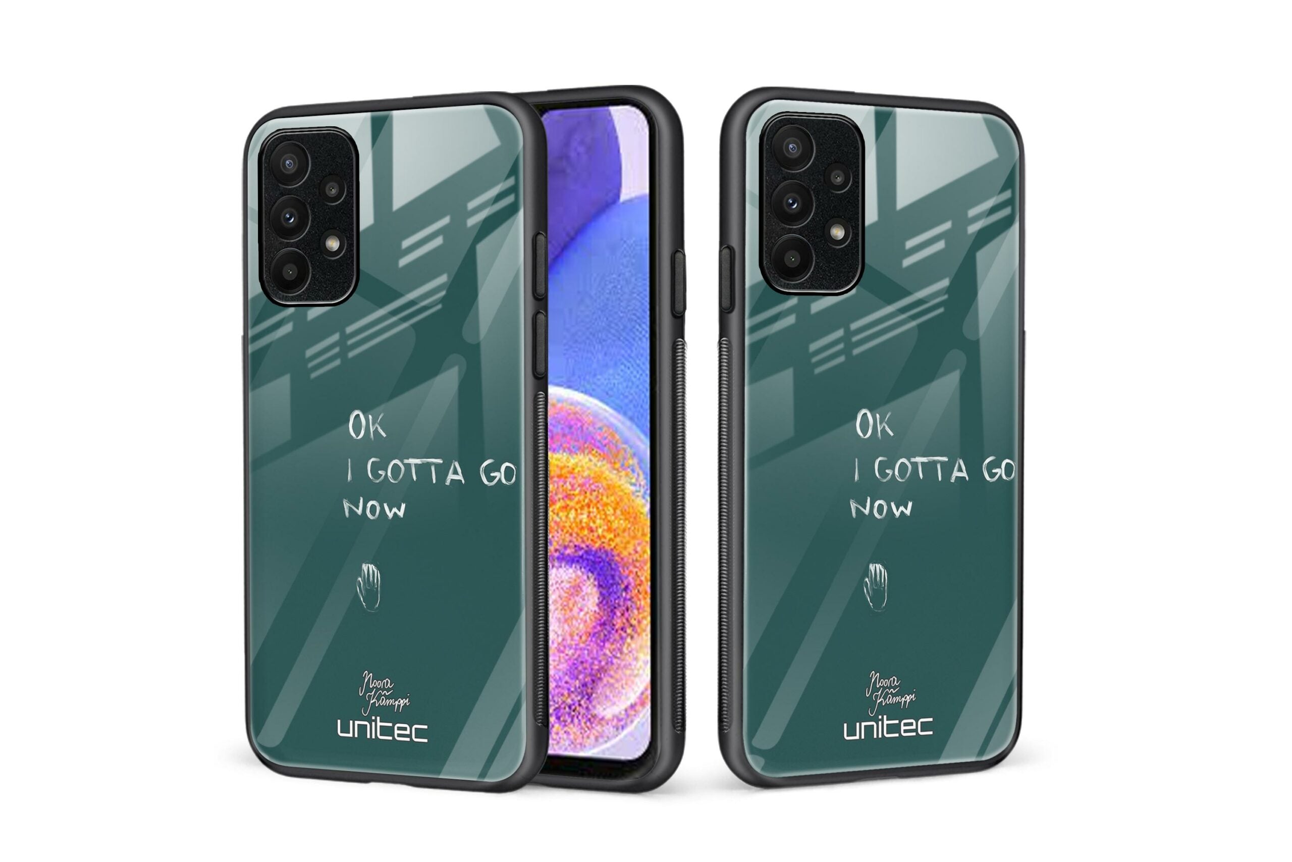 Samsung Galaxy A23 5G Unitec suojakuori, Ok i gotta go by Noora Kämppi