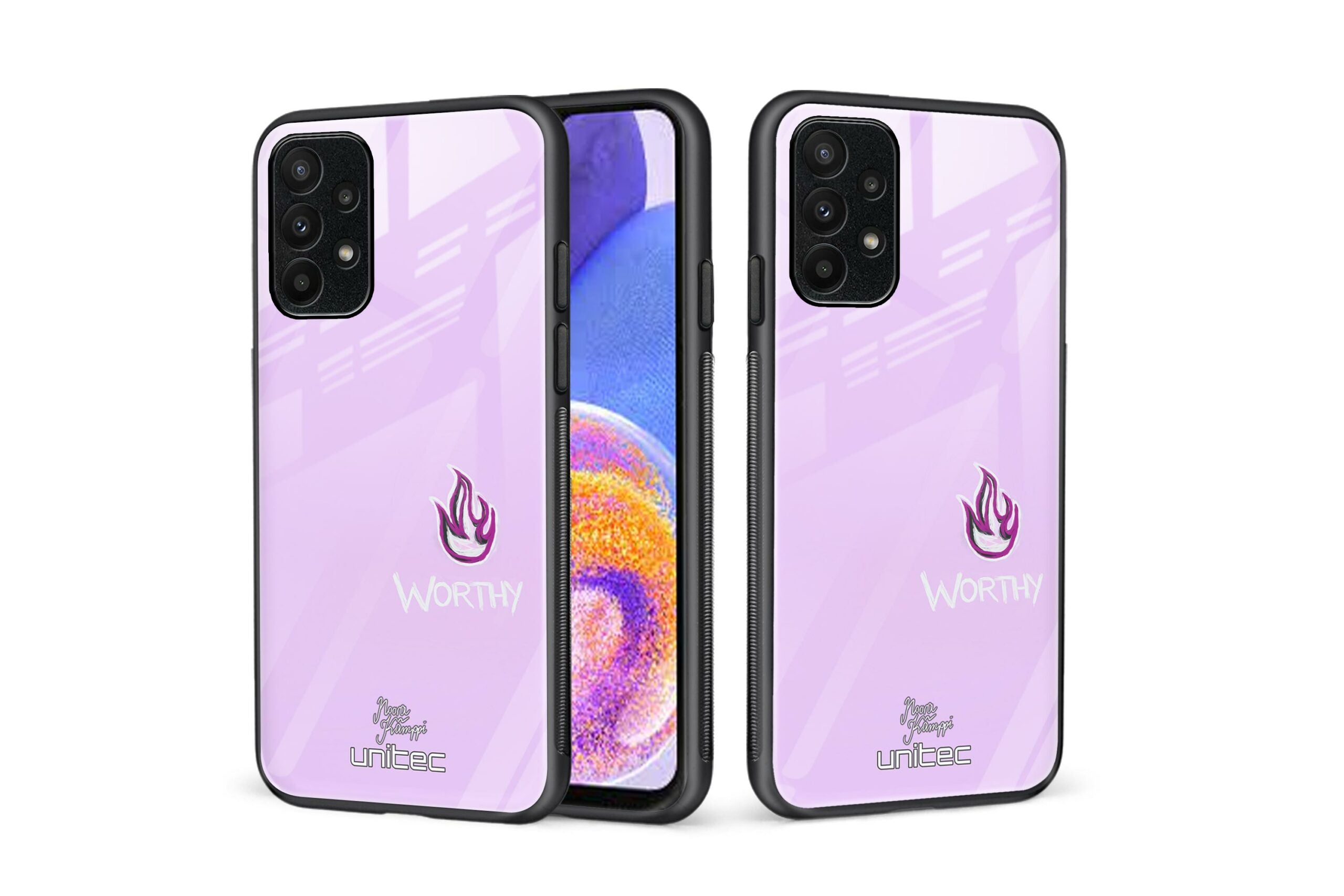 Samsung Galaxy A23 5G Unitec suojakuori, Worthy by Noora Kämppi