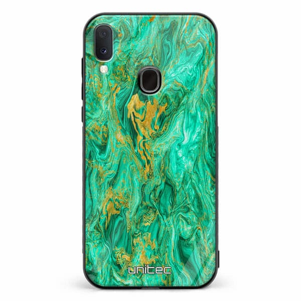 Samsung Galaxy A40 unitec suojakuori Aqua Mint