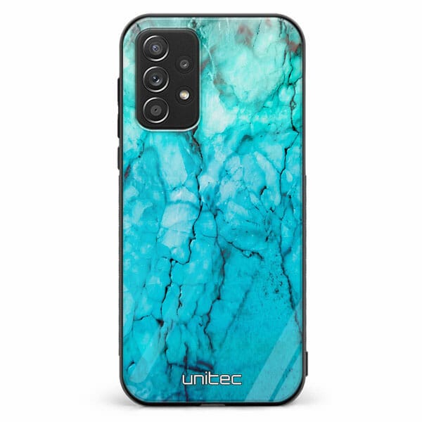 Samsung Galaxy A52 A52 5G A52s unitec suojakuori Icy Marble