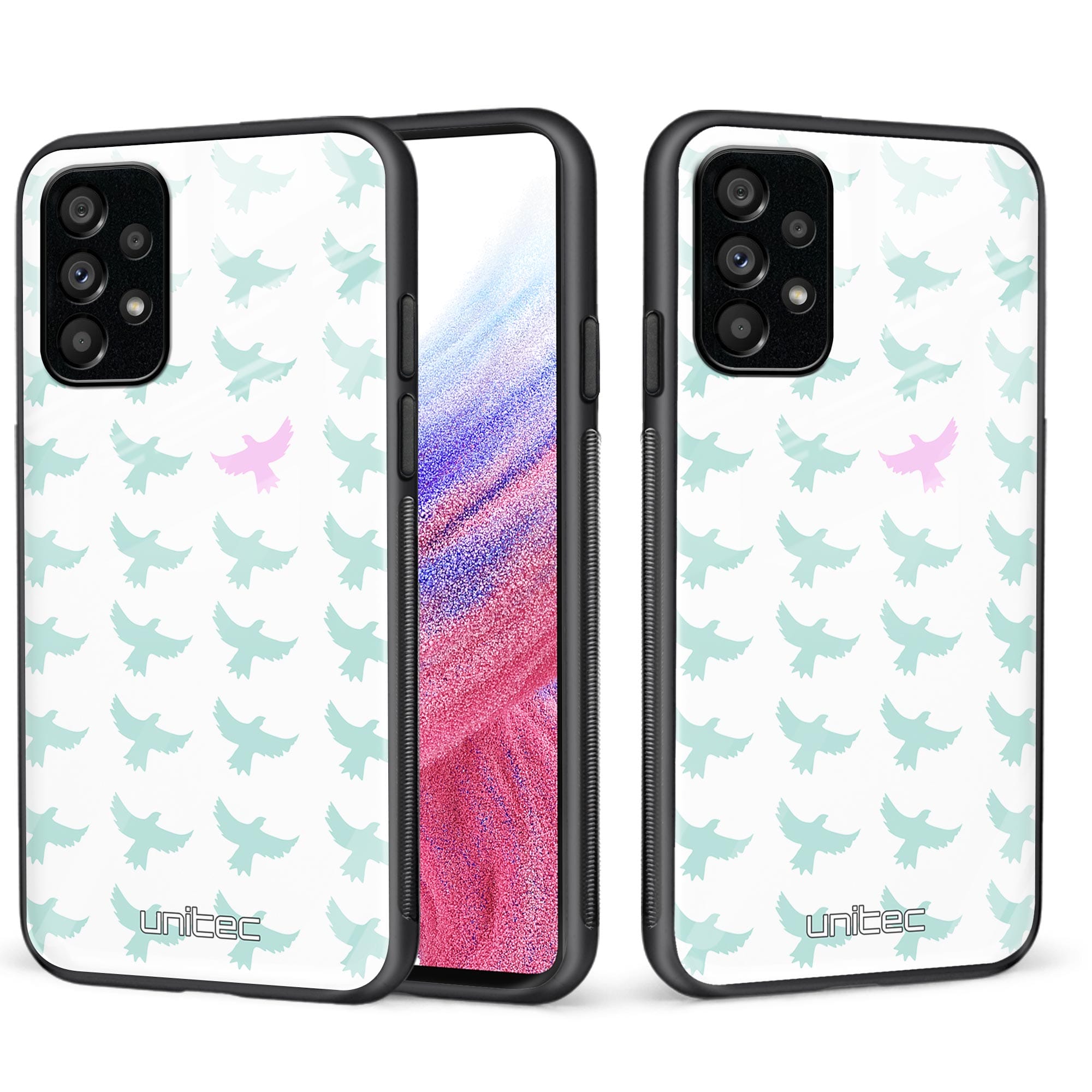 Samsung Galaxy A53 5G Unitec skyddsskal, Fåglar