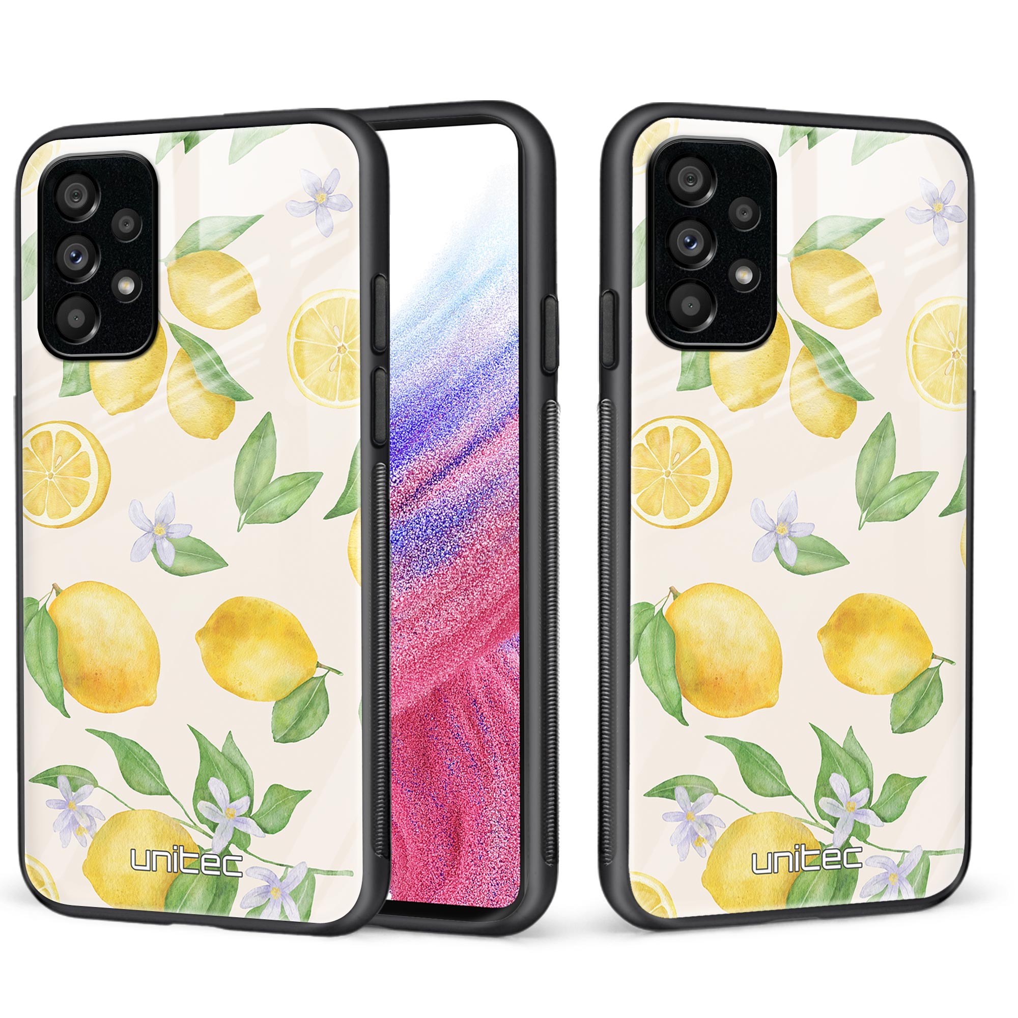 Samsung Galaxy A53 5G Unitec skyddsskal, Citron